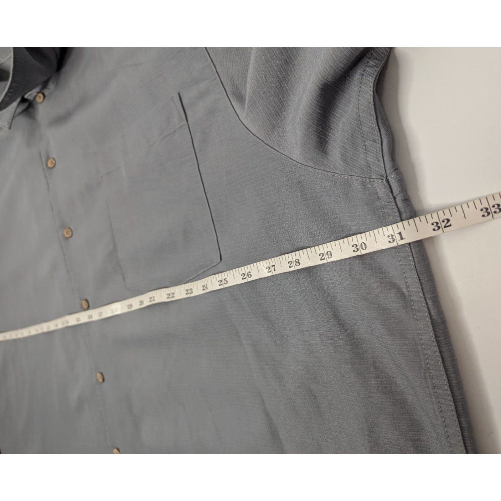 Vintage David Taylor Shirt Mens 3XL Gray Casual Button Polyester Rayon Camp Short Sleeve Size US XXL / EU 58 / 5 - 4 Thumbnail