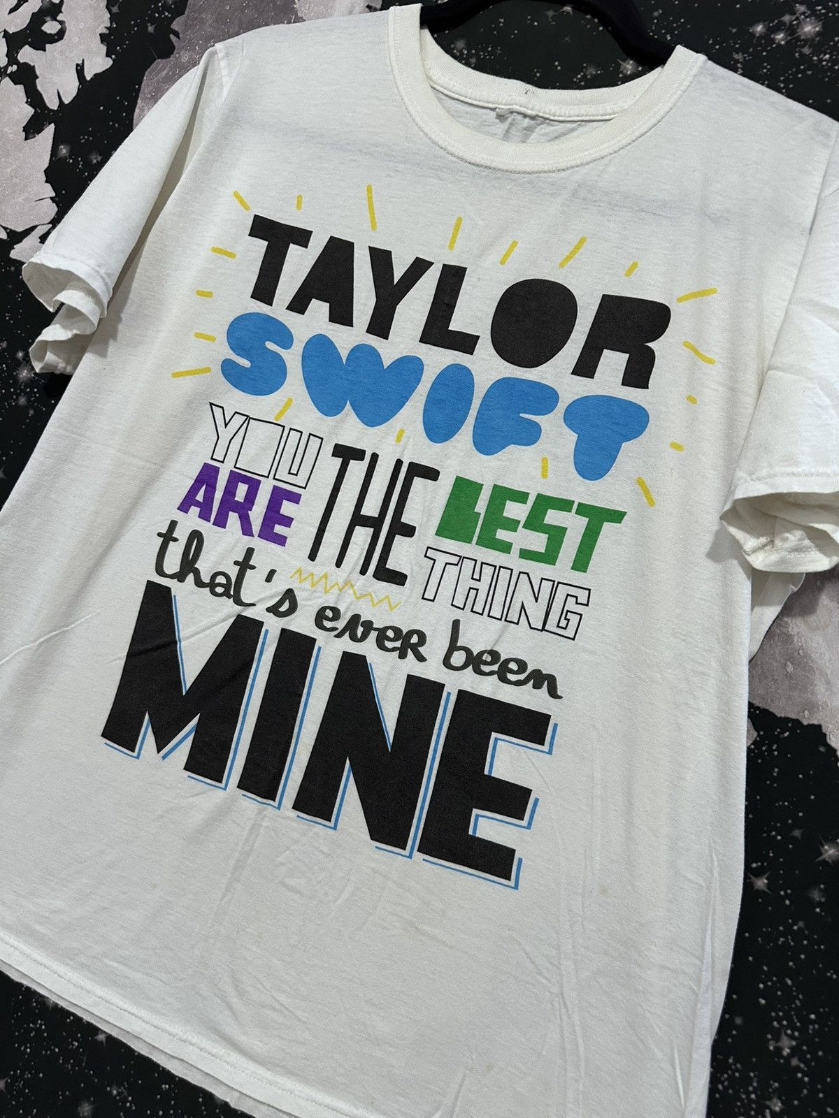 Other Taylor Swift Mine Song Lyrics Shirt Size US L / EU 52-54 / 3 - 2 Thumbnail