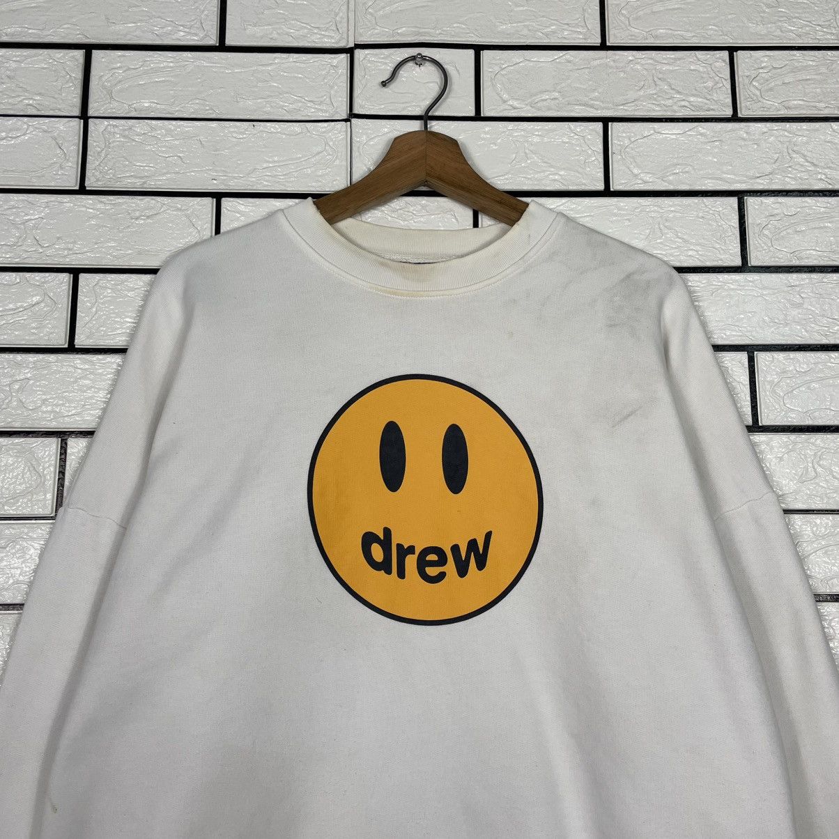Japanese Brand Drew House Big Logo Crewneck Sweatshirt Size US M / EU 48-50 / 2 - 2 Thumbnail