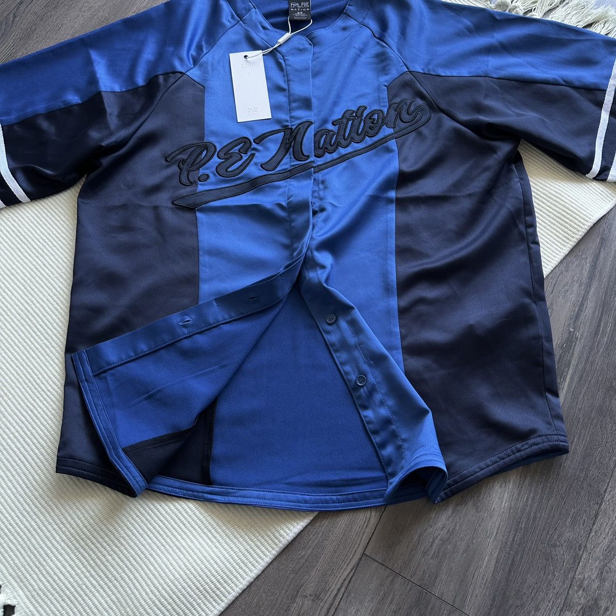 P.E Nation P.E Nation Baserunner Jersey Button-Down Tee Size S / US 4 / IT 40 - 2 Thumbnail