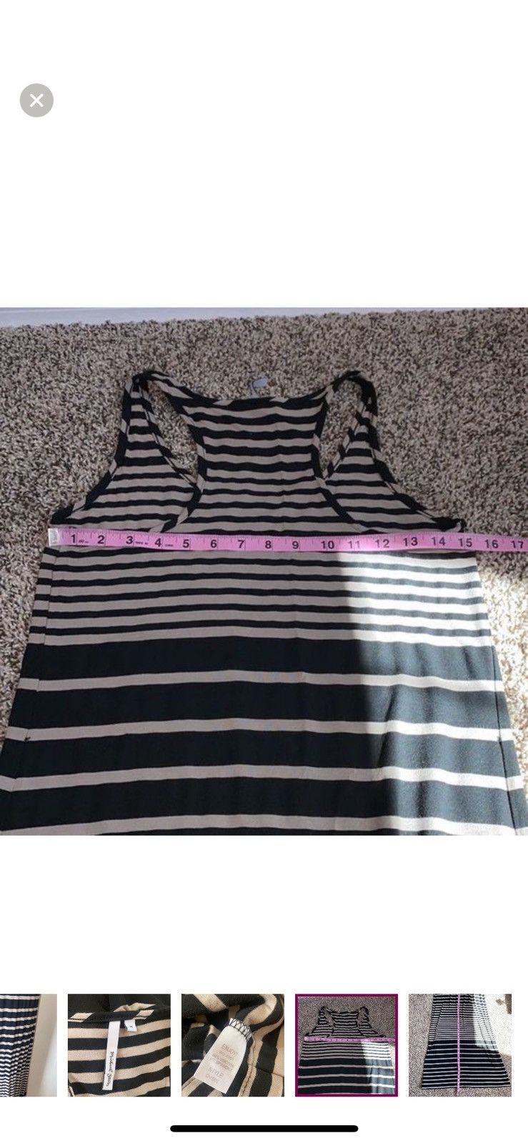 Michael Stars Michael stars medium variegated stripe Addison maxi dress Size M / US 6-8 / IT 42-44 - 6 Thumbnail