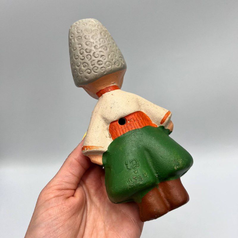 Vintage 1970s Vintage USSR Rubber Cossack Boy Toy Soviet Figurine Size ONE SIZE - 7 Thumbnail