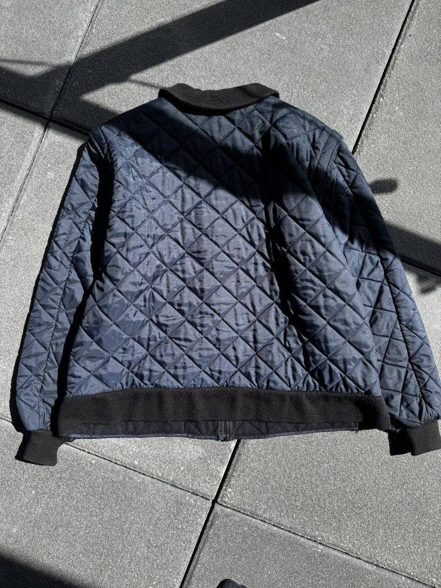 Vintage CRAZY VINTAGE 90's QUILTED BOMBER JACKET Size US L / EU 52-54 / 3 - 3 Thumbnail