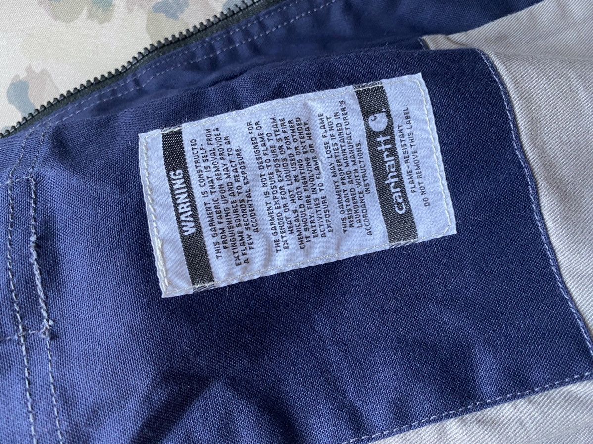 Carhartt Carhartt USA FR jacket, size XL, blue, fireproof, used, Size US XL / EU 56 / 4 - 12 Thumbnail