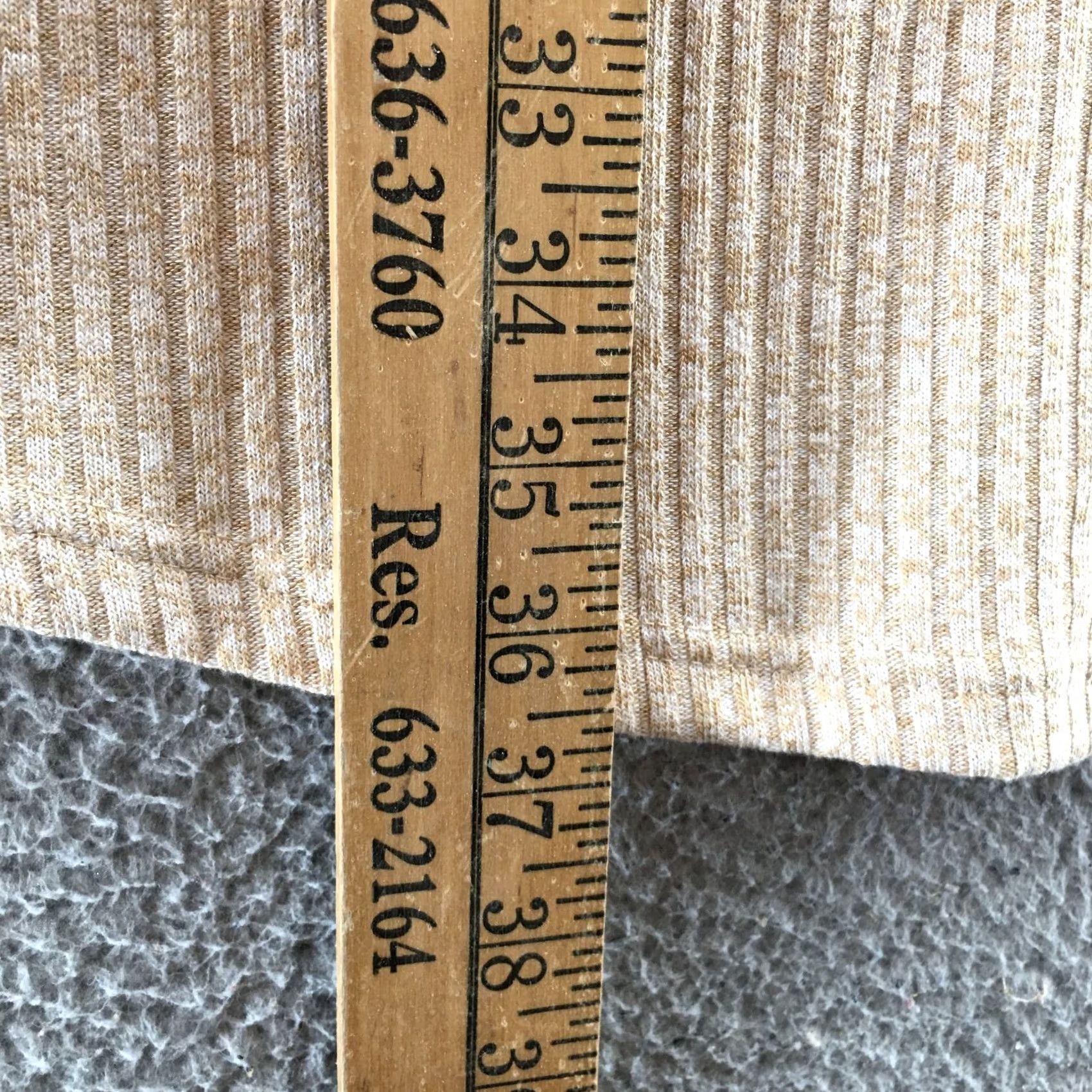 Old Navy Old Navy Dress Womens M Oatmeal Heather Ribbed Long Sleeve A-Line Mini NEW Size M / US 6-8 / IT 42-44 - 6 Thumbnail