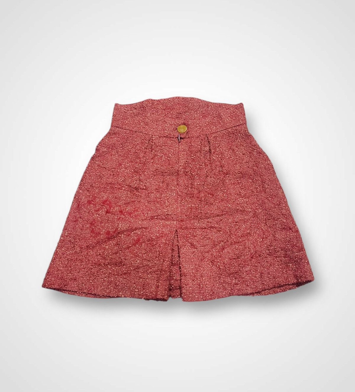 Vivienne Westwood Vivienne Westwood Wool Tweed Mini Skirt (19) Size 25" / US 0 / IT 36 - 1 Thumbnail