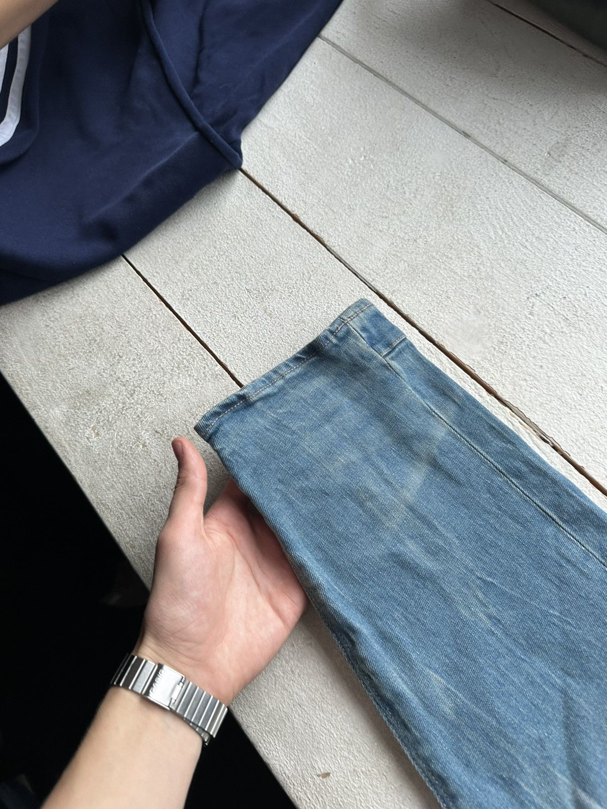 G-Star 🚨VNTG G STAR RAW BLUE FADED RARE AVANT GARDE JEANS Y2K Size 28" / US 6 / IT 42 - 7 Thumbnail