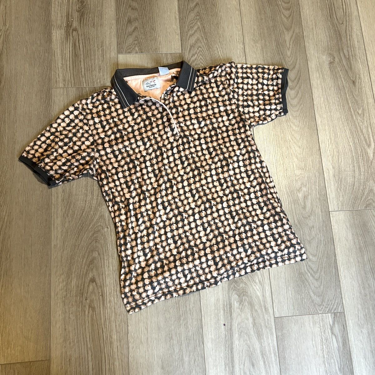Greg Norman Greg Norman Pink Patterned Polo Shirt – Womens S / Men’s XS Size S / US 4 / IT 40 - 2 Thumbnail