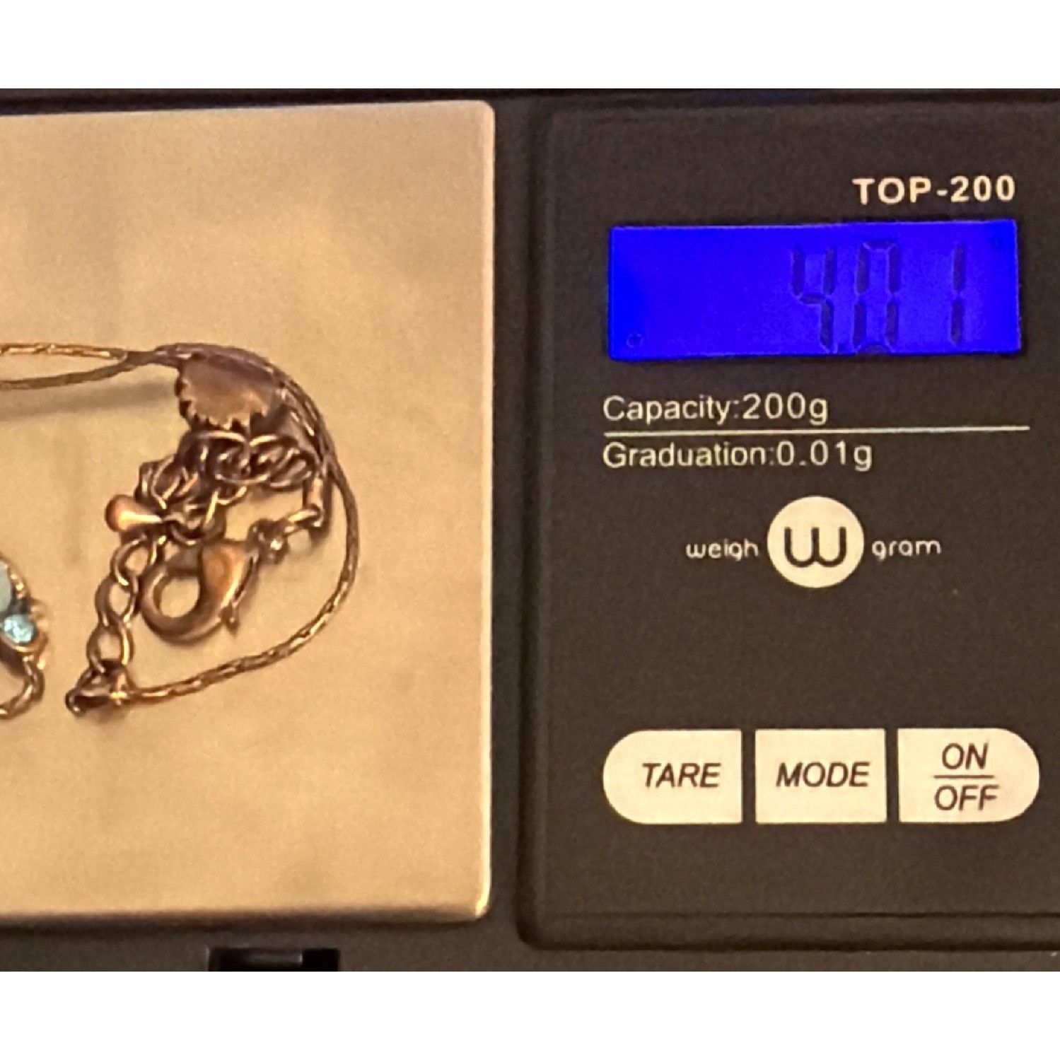 Other Park Lane Delicate Copper Moonstone 4 Blue Crystal Bracelet Size ONE SIZE - 6 Thumbnail