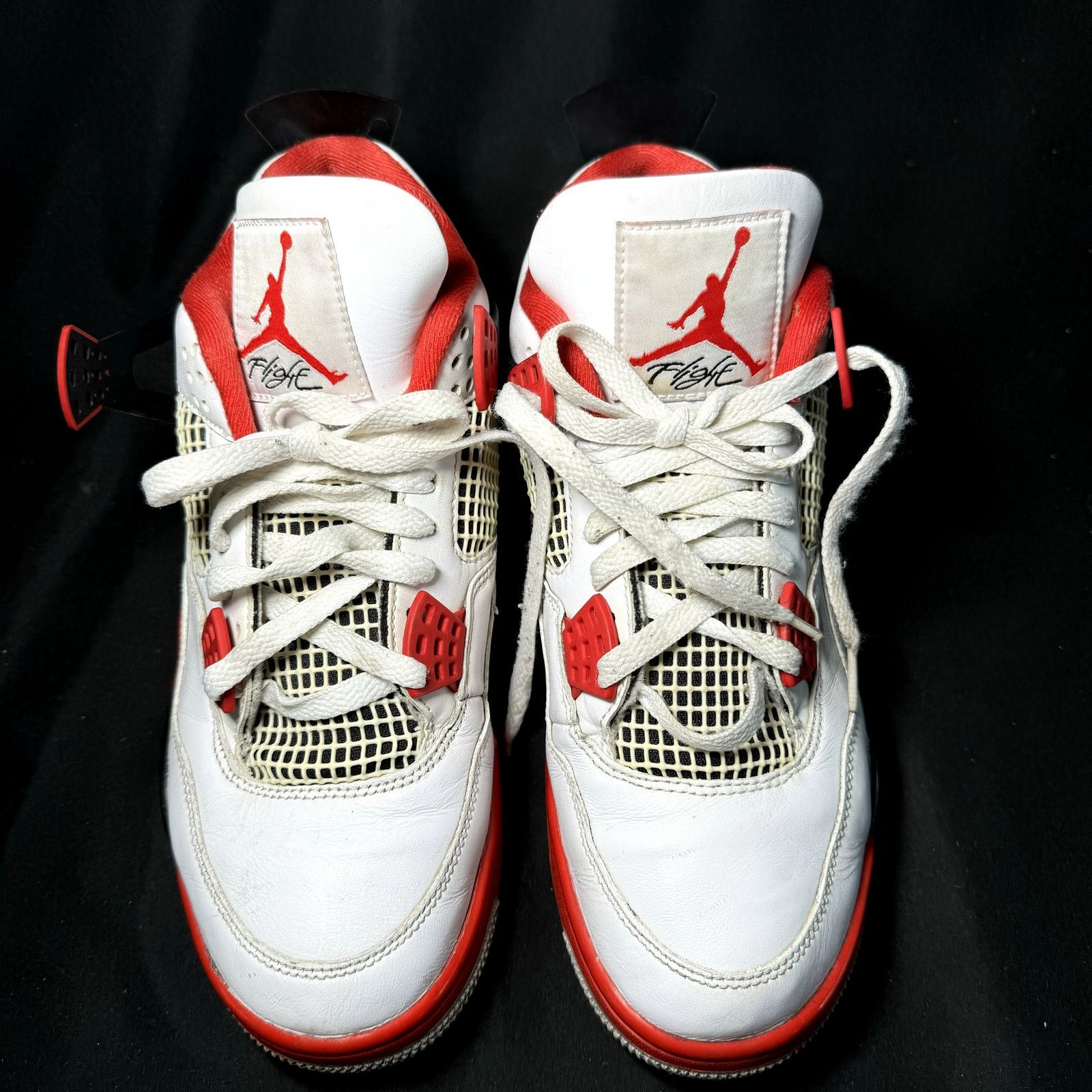 Jordan Brand × Nike Size 9 - Nike Air Jordan 4 Retro OG Fire Red Men's Shoes Size US 9 / EU 42 - 4 Thumbnail