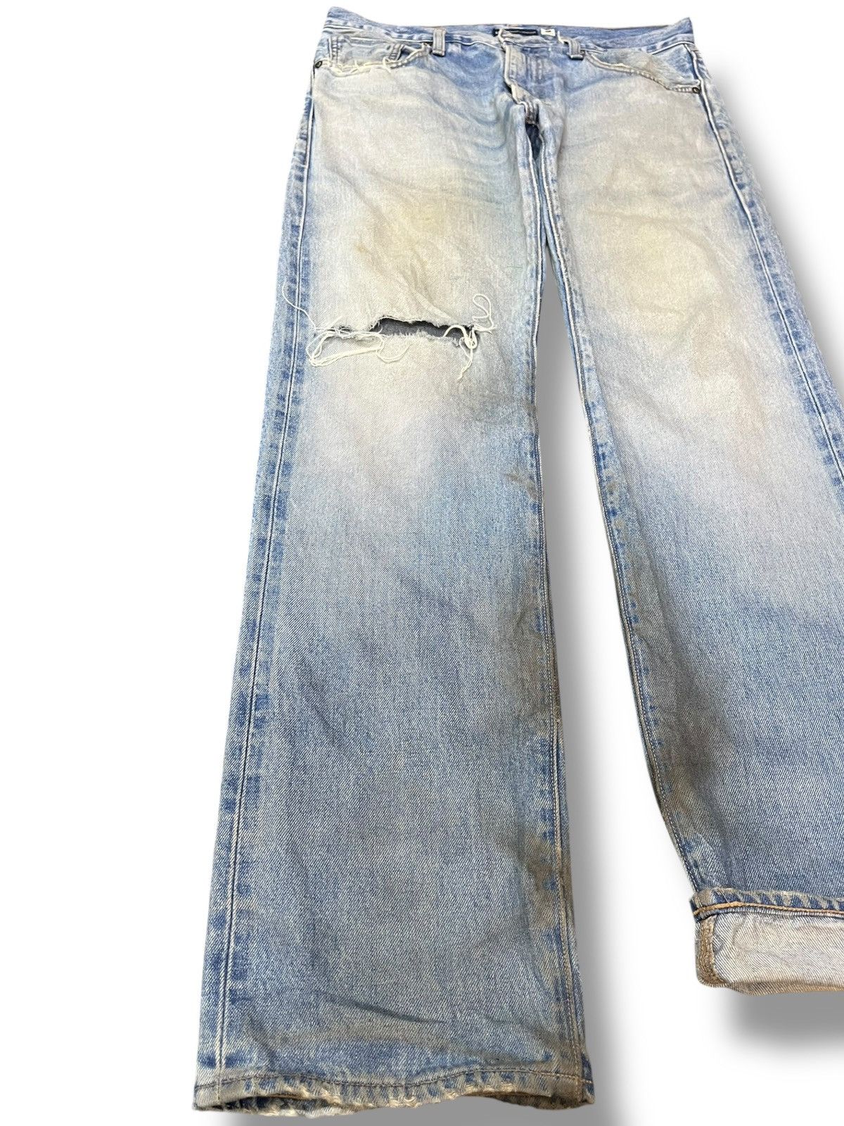 Levi's Made & Crafted Vintage Levi’s Made&Crafted 551 Selvedge Distressed Denim Size US 33 - 3 Thumbnail