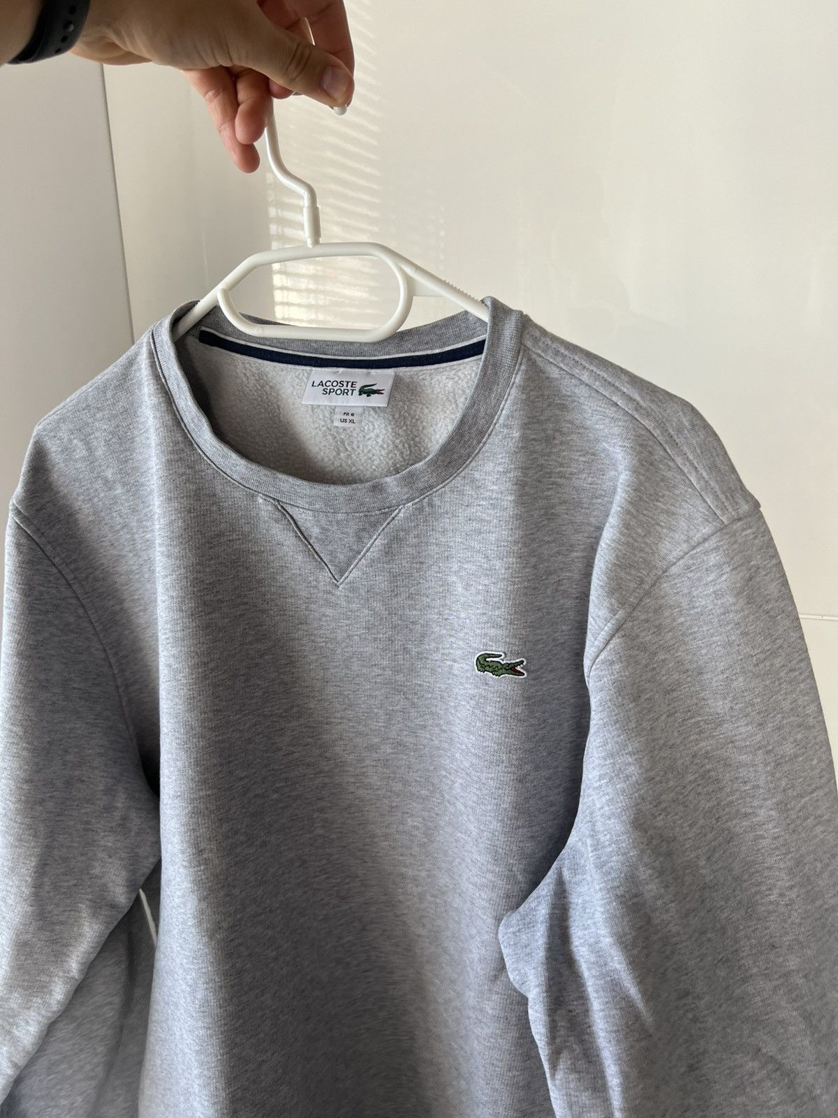 Lacoste Lacoste Sport Casual Fit Crewneck Grey Sweatshirt Size US XL / EU 56 / 4 - 2 Thumbnail