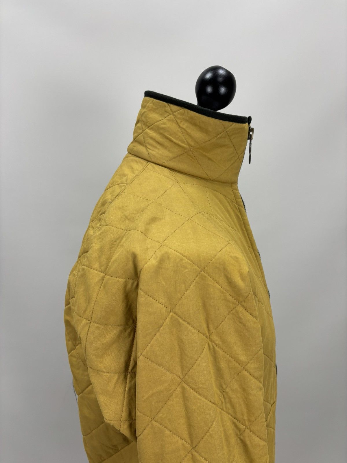 Barbour Mens jacket Barbour Duracotton Quilted Size S Color Yellow Size US S / EU 44-46 / 1 - 6 Thumbnail