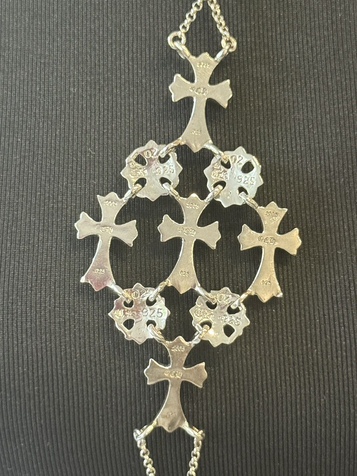 Chrome Hearts 1 of 1 FULL BODY CHAIN MULTI CROSS SILVER Size ONE SIZE - 13 Thumbnail