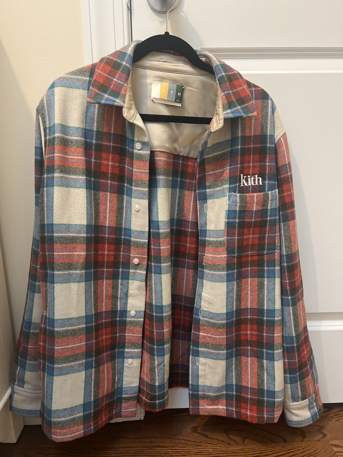 Kith × Ronnie Fieg Kith Check Plaid Ginza Button Down Shirt - Bergamot |  Grailed