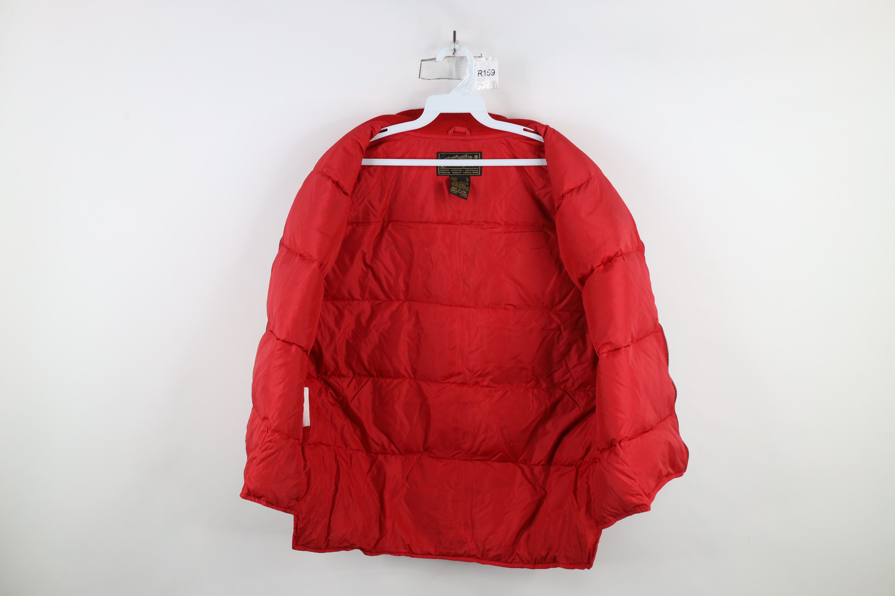 Eddie Bauer × Vintage Vintage 90s Eddie Bauer Goose Down Puffer Vest Jacket Red Size US XL / EU 56 / 4 - 8 Thumbnail