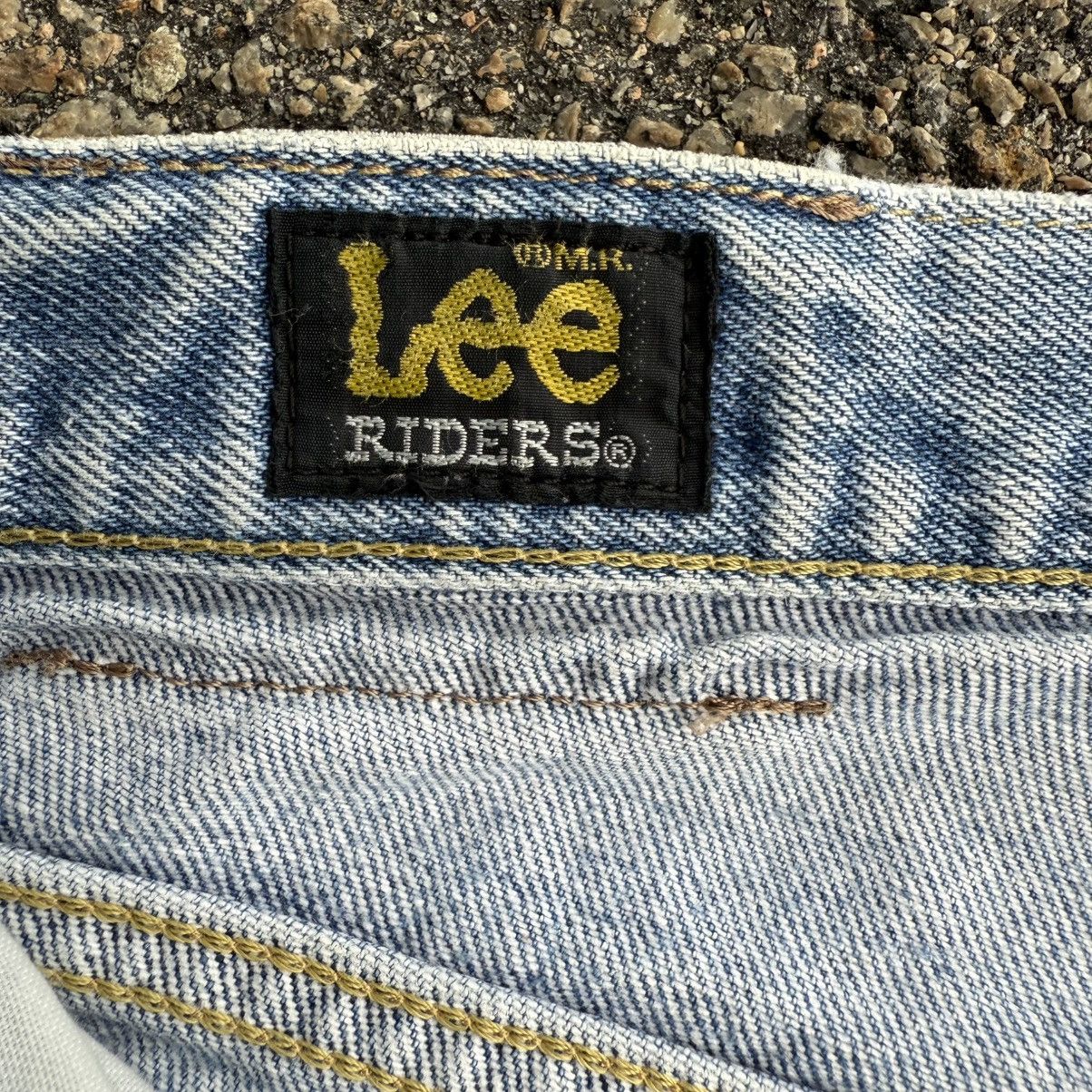 Lee VINTAGE LEE RIDER STRAIGHT FADED RIPPEP JEAN PANTS Size US 32 / EU 48 - 9 Thumbnail