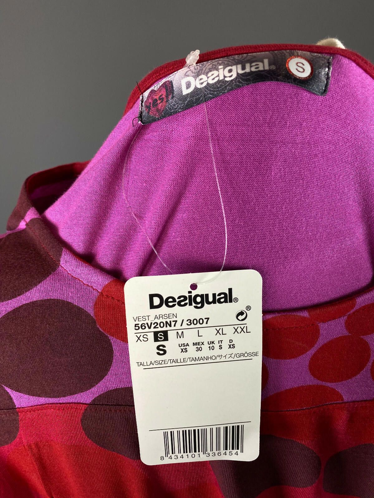Desigual NWT Desigual Red Dotted Belted A-Line Dress Size S Size S / US 4 / IT 40 - 9 Thumbnail