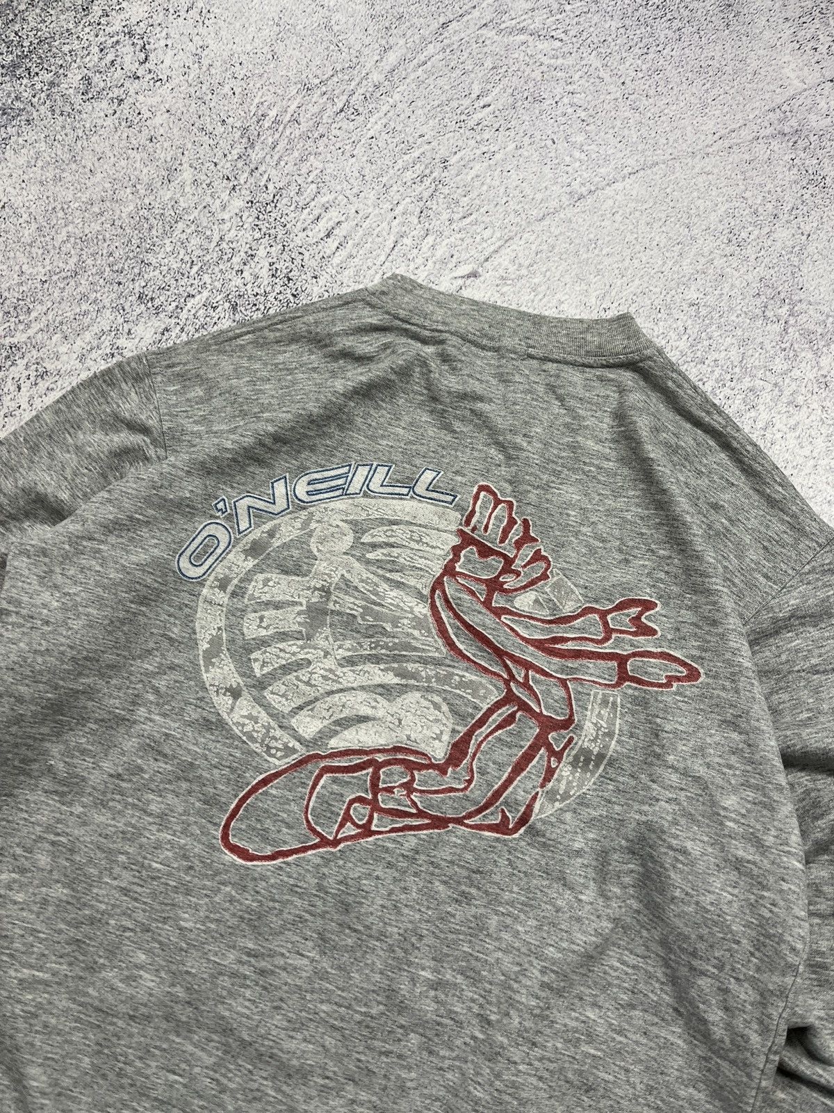 O'Neill × Vintage Oneil Vintage Sweatshirt Y2k Style Big Back Logo Longsleeve Size US M / EU 48-50 / 2 - 20 Thumbnail