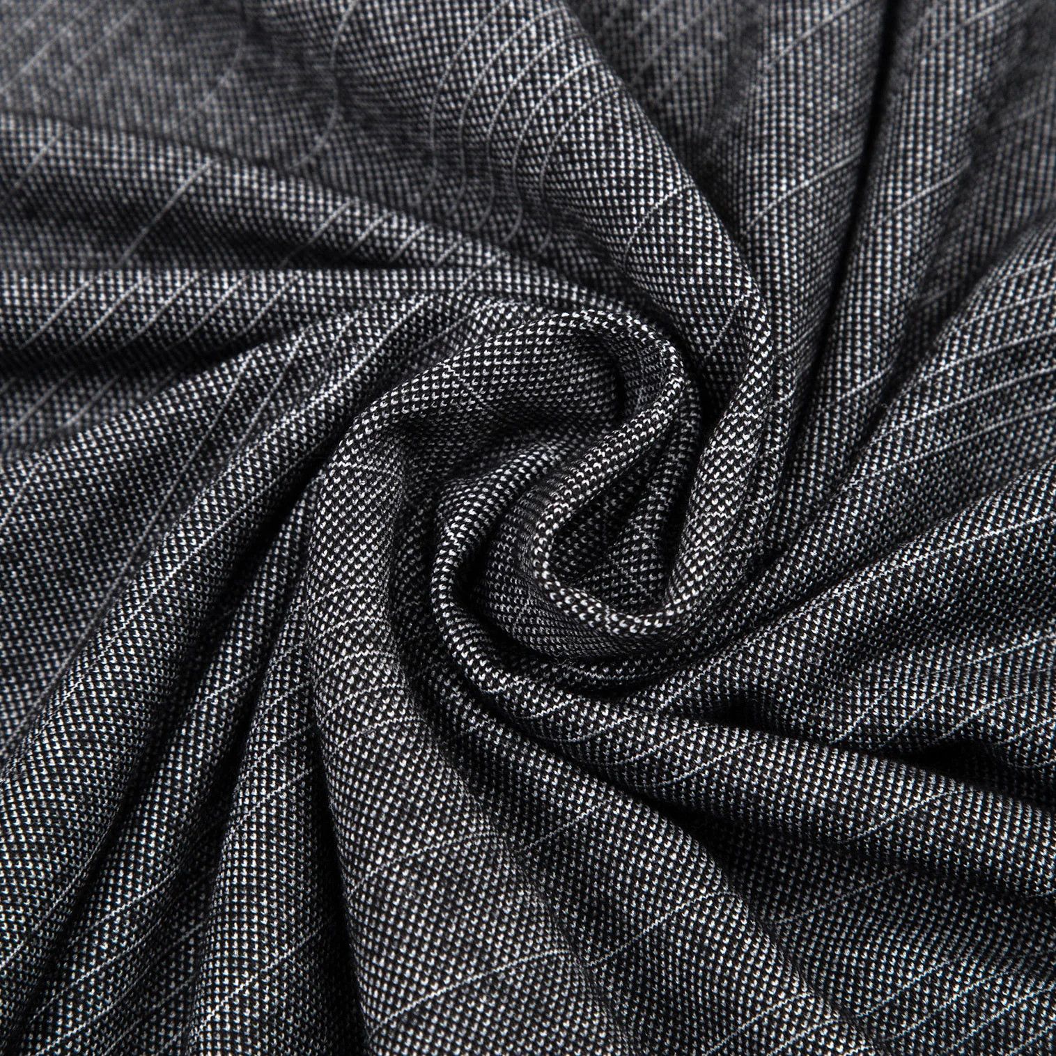 Armani Collezioni Stretch Border T-Shirt in Gray, Size L Size US XXS / EU 40 - 9 Thumbnail