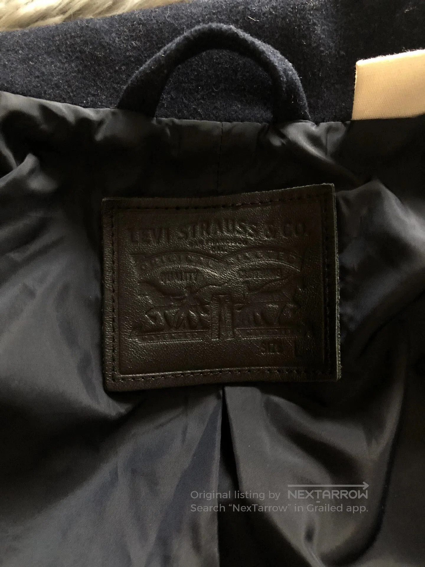 Levi's Levi's Logo Wool Blend Coat. Size US L / EU 52-54 / 3 - 2 Thumbnail