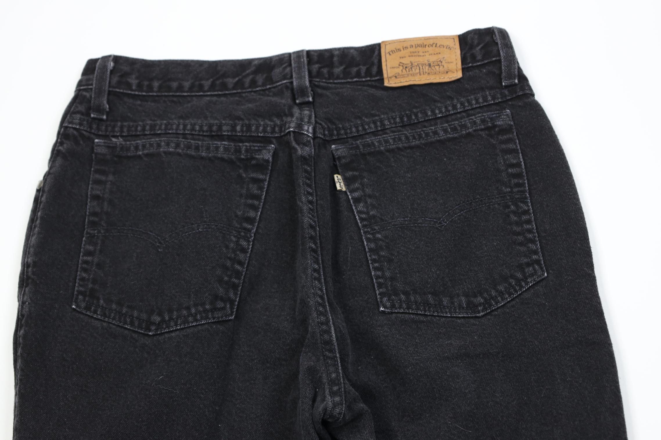 Levi's Vintage 90s Levis 900 Series High Waist Tapered Leg Jeans Size 28" / US 6 / IT 42 - 9 Thumbnail