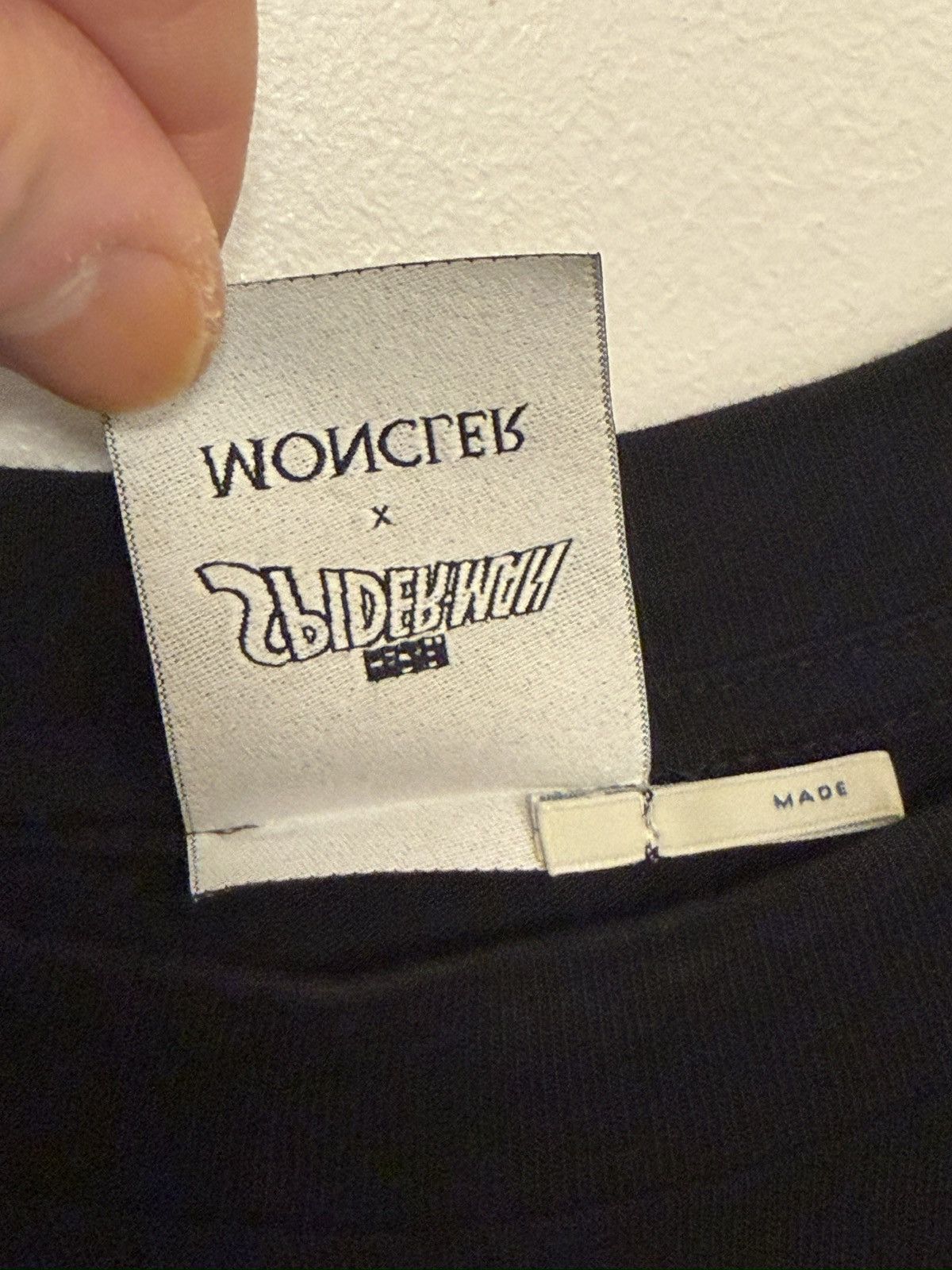 Moncler Spider-Man Motif T-Shirt Size US XS / EU 42 / 0 - 8 Thumbnail