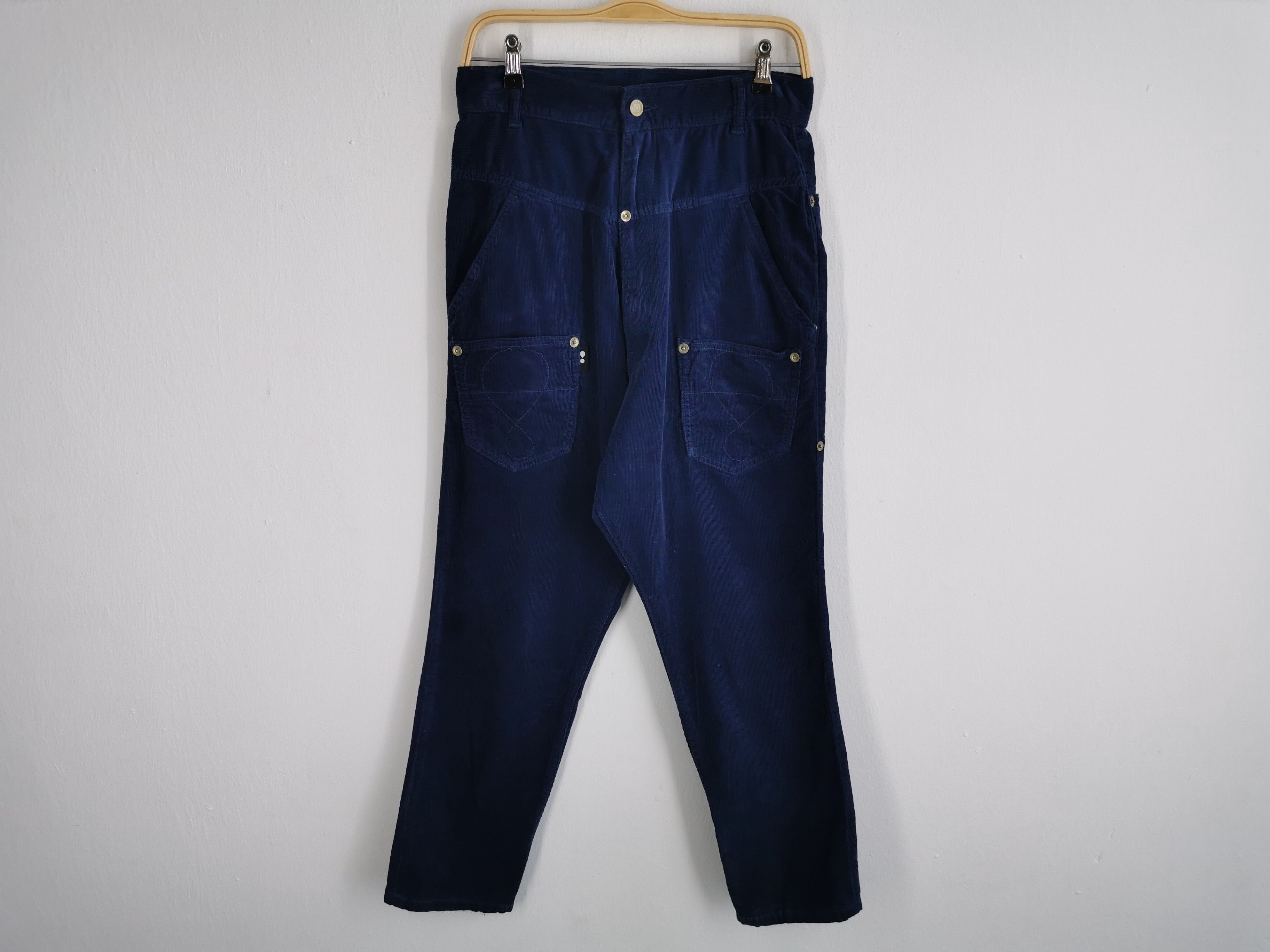 Issey Miyake × mercibeaucoup Vintage Mercibeaucoup X Issey Miyake Corduroy Pants Womens Size US 30 / EU 46 - 2 Thumbnail