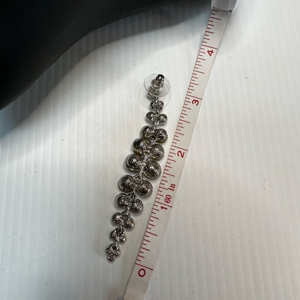 Swarovski Beautiful Swarovski crystals long Earrings Size ONE SIZE - 4 Thumbnail