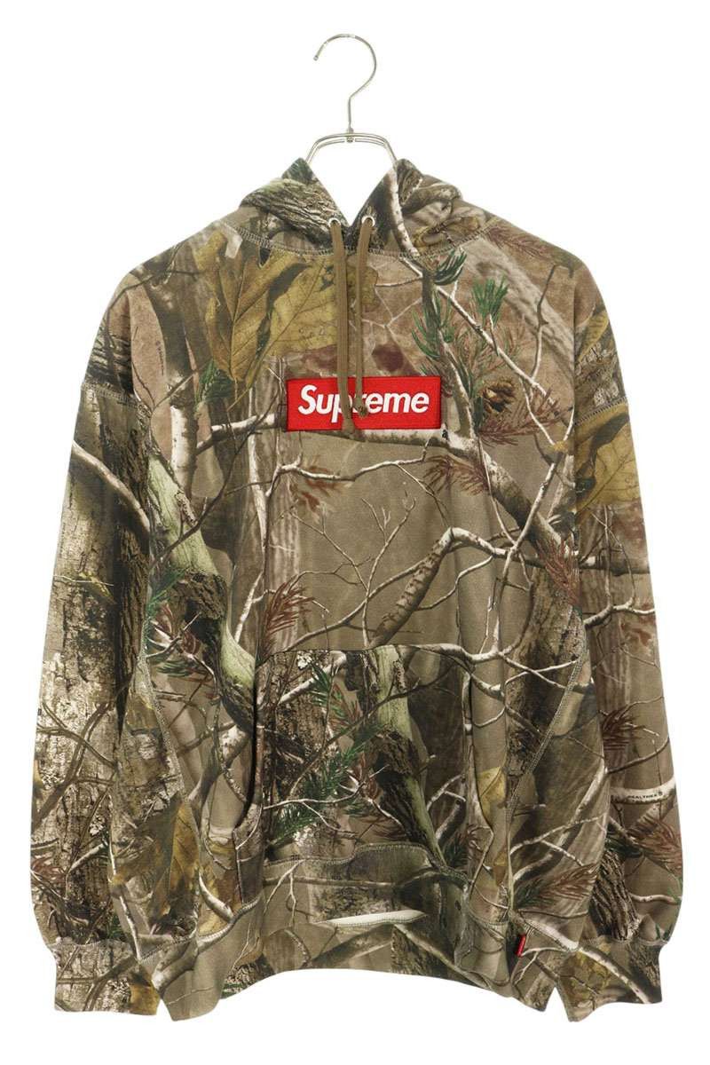 Supreme Supreme real tree camo box logo hoodie small | Grailed
