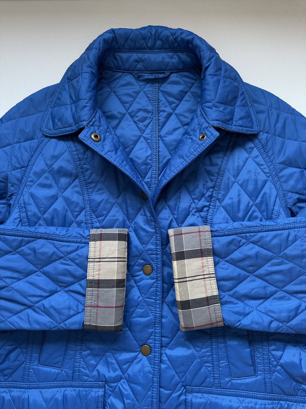 Barbour Barbour Summer Beadnell Quilted Jacket Tartan Size L / US 10 / IT 46 - 9 Thumbnail