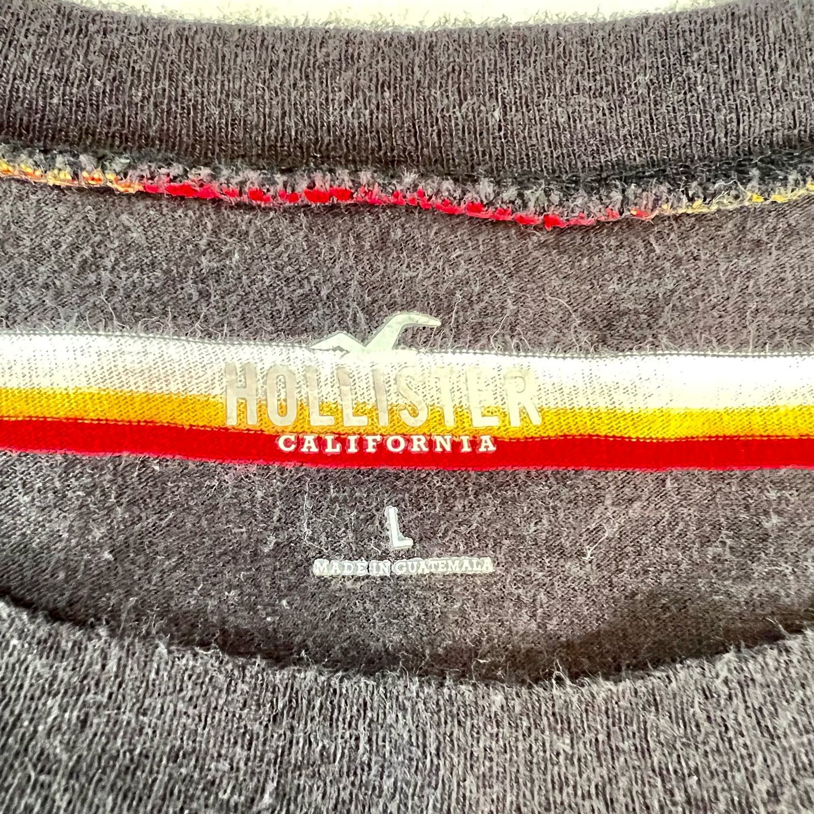 Hollister Hollister Men’s L Long Sleeve Mid Drift Shirt 100% Cotton Size US L / EU 52-54 / 3 - 3 Thumbnail