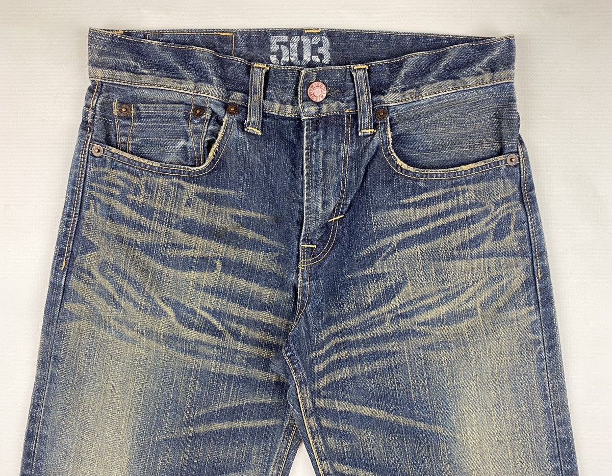 Edwin Edwin Shorts Denim Distressed Model 503 Blue Tripp Size US 32 / EU 48 - 3 Thumbnail