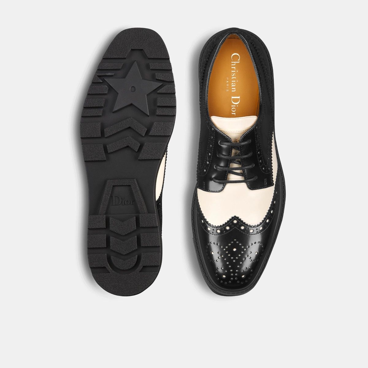 Dior o1bcso1str0225 Teddy-D Derby Shoe in Black Size US 5 / IT 35 - 4 Thumbnail