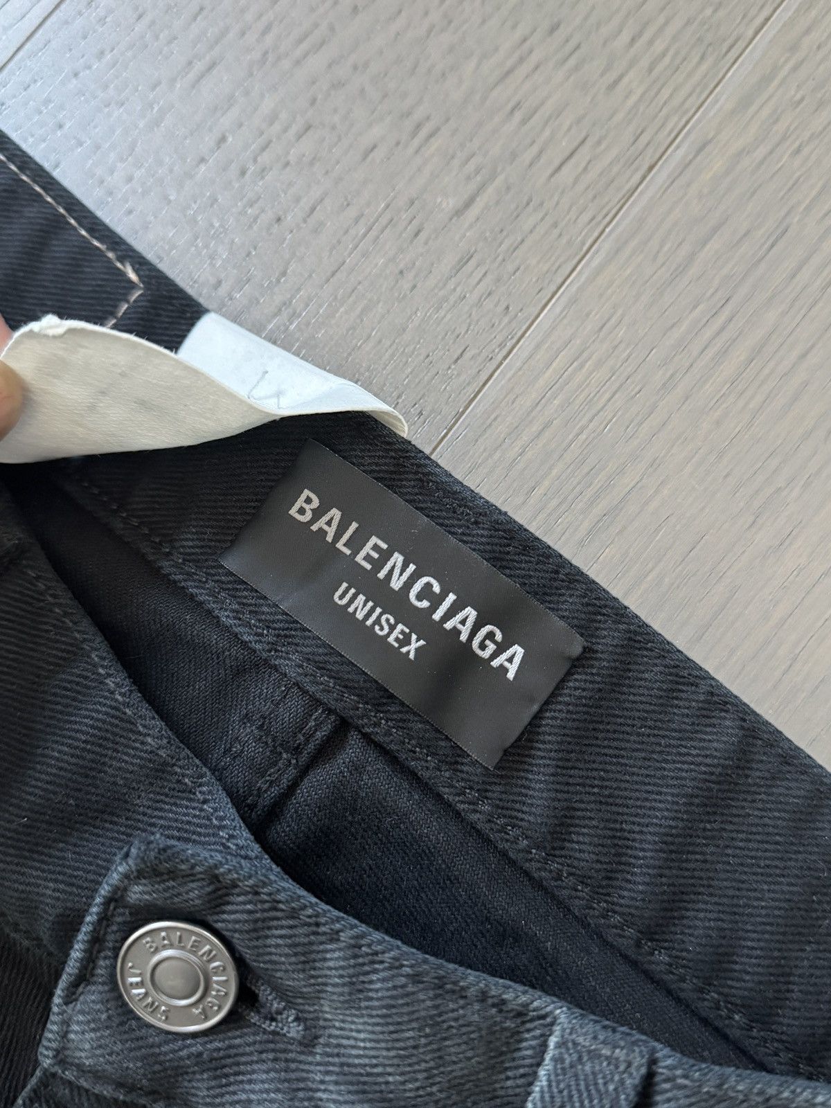 Balenciaga Balenciaga Sticker Baggy Pants Size US 30 / EU 46 - 4 Thumbnail
