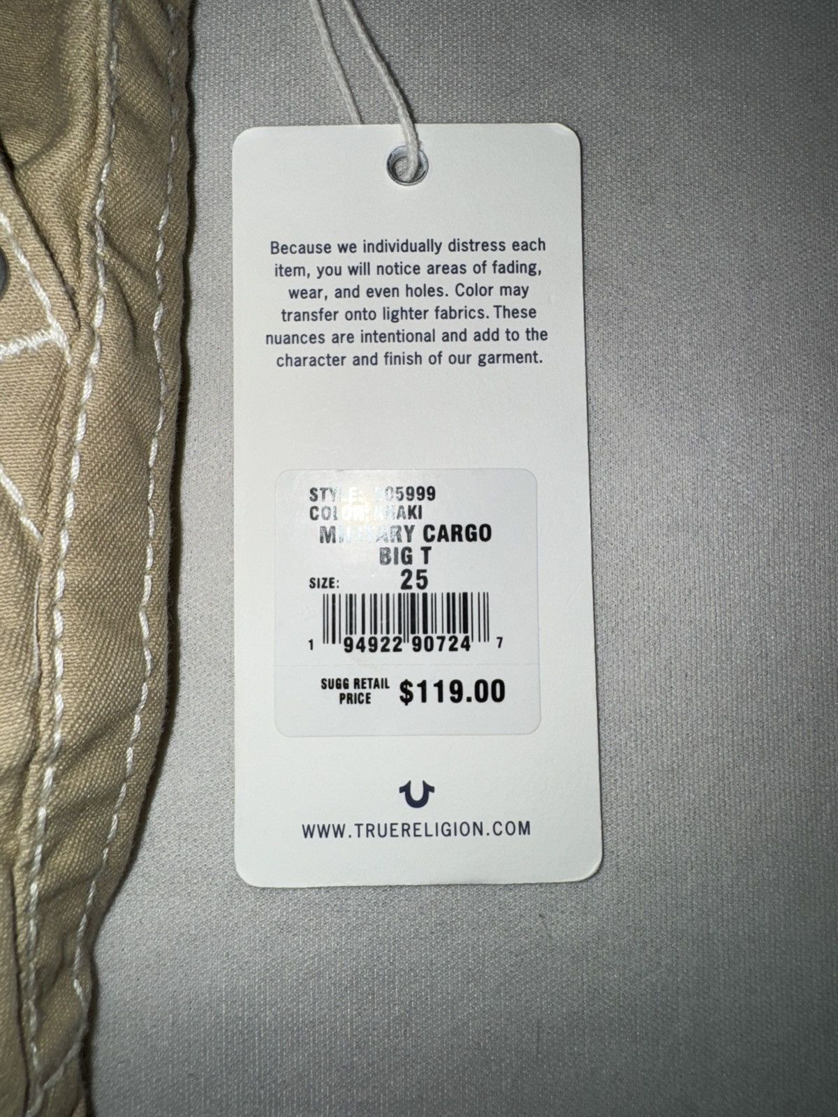 True Religion True Religion Tan Cargos Size 25" / US 0 / IT 36 - 5 Thumbnail