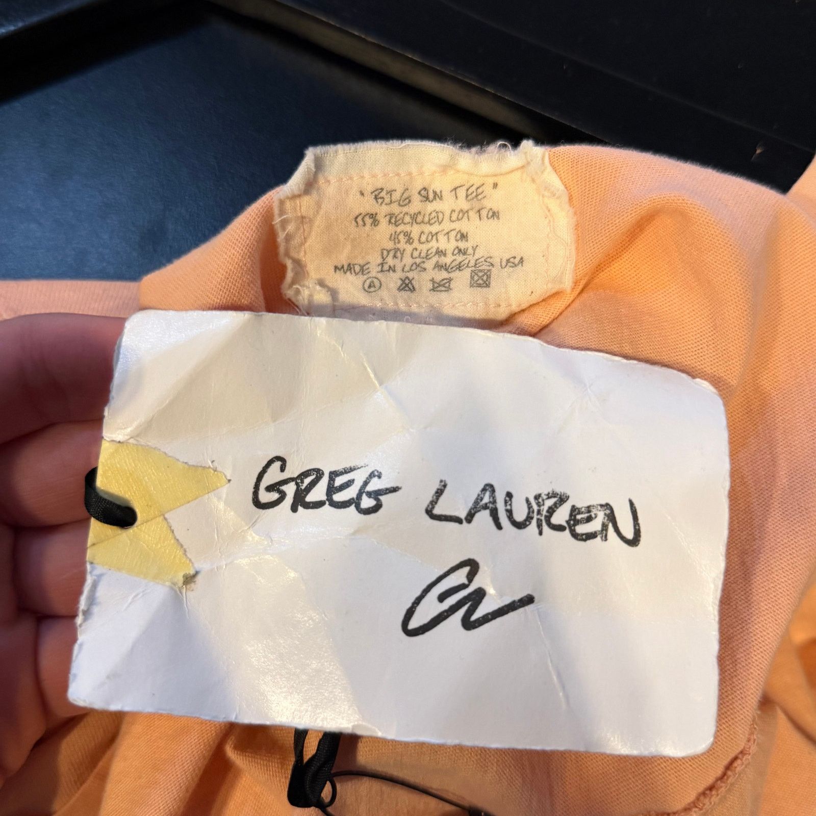Greg Lauren Greg Lauren Front Logo T-Shirt Size US XXL / EU 58 / 5 - 4 Thumbnail