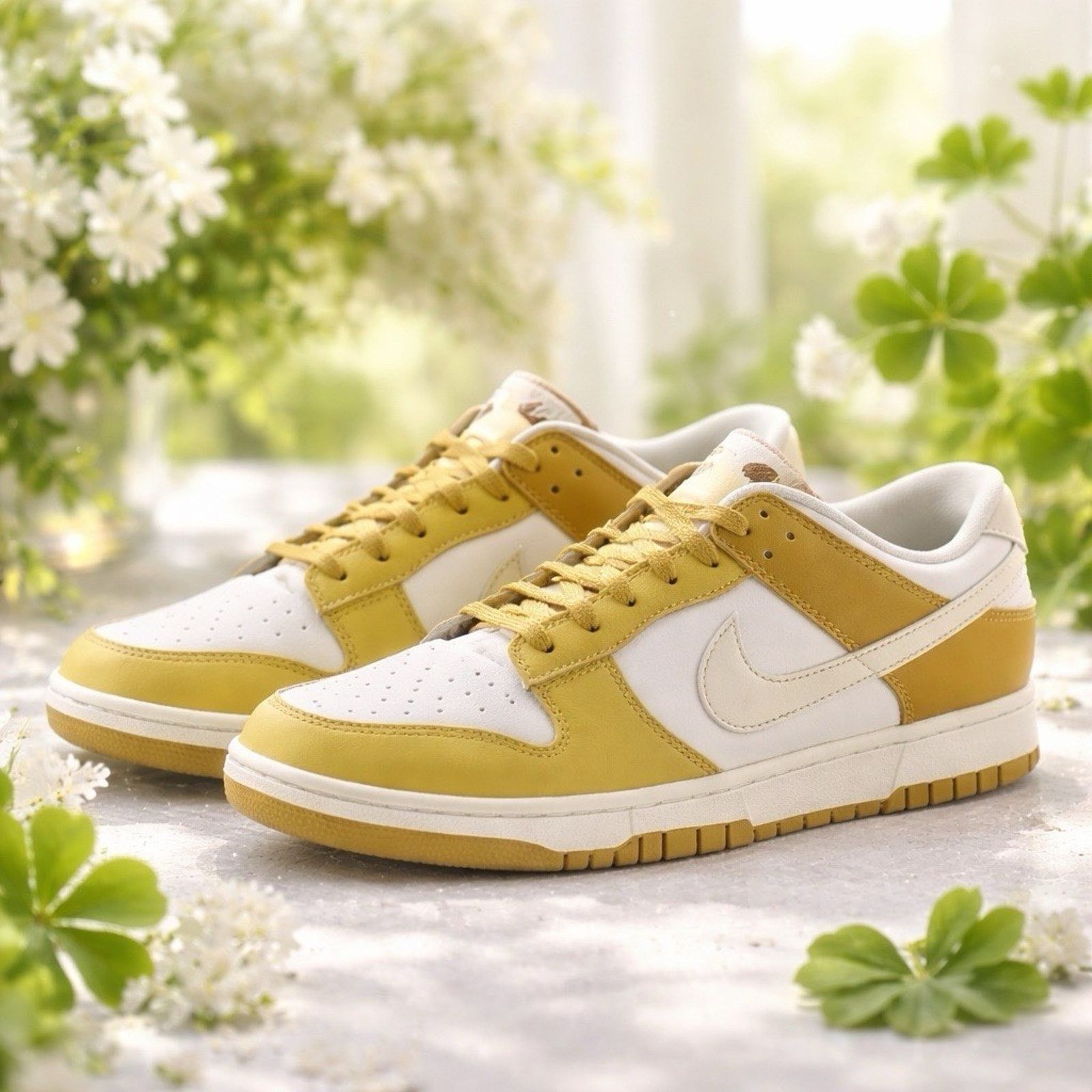 Nike Size 13 - Nike Dunk Low Bronzine Size US 13 / EU 46 - 1 Thumbnail