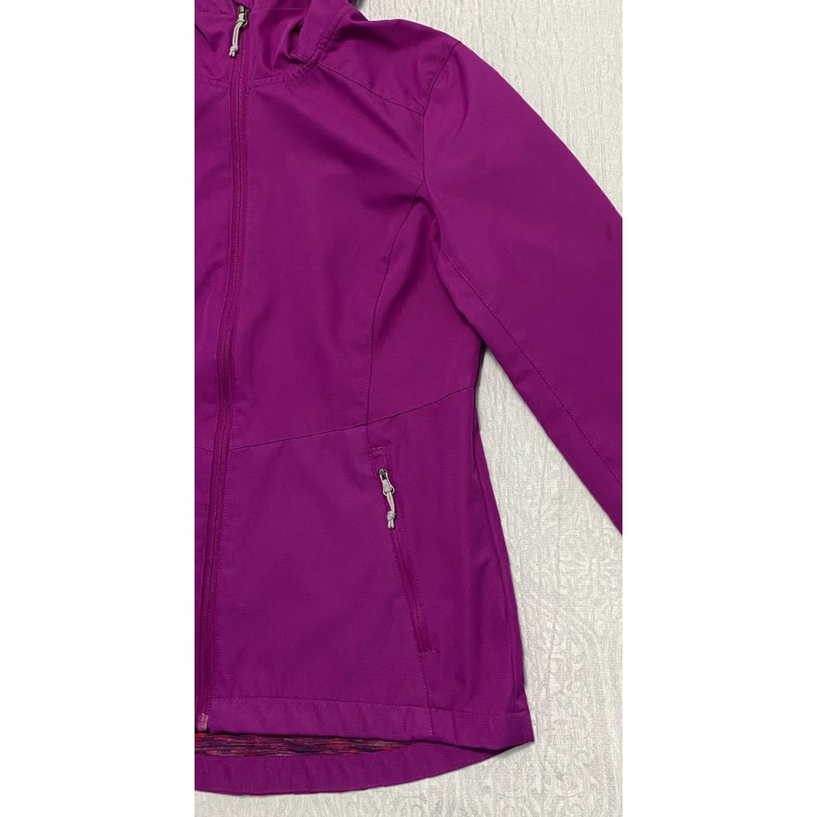 Vintage Hawke & Co Sport Performance Jacket Outerwear Hooded Pockets Women's S Purple Size S / US 4 / IT 40 - 6 Thumbnail