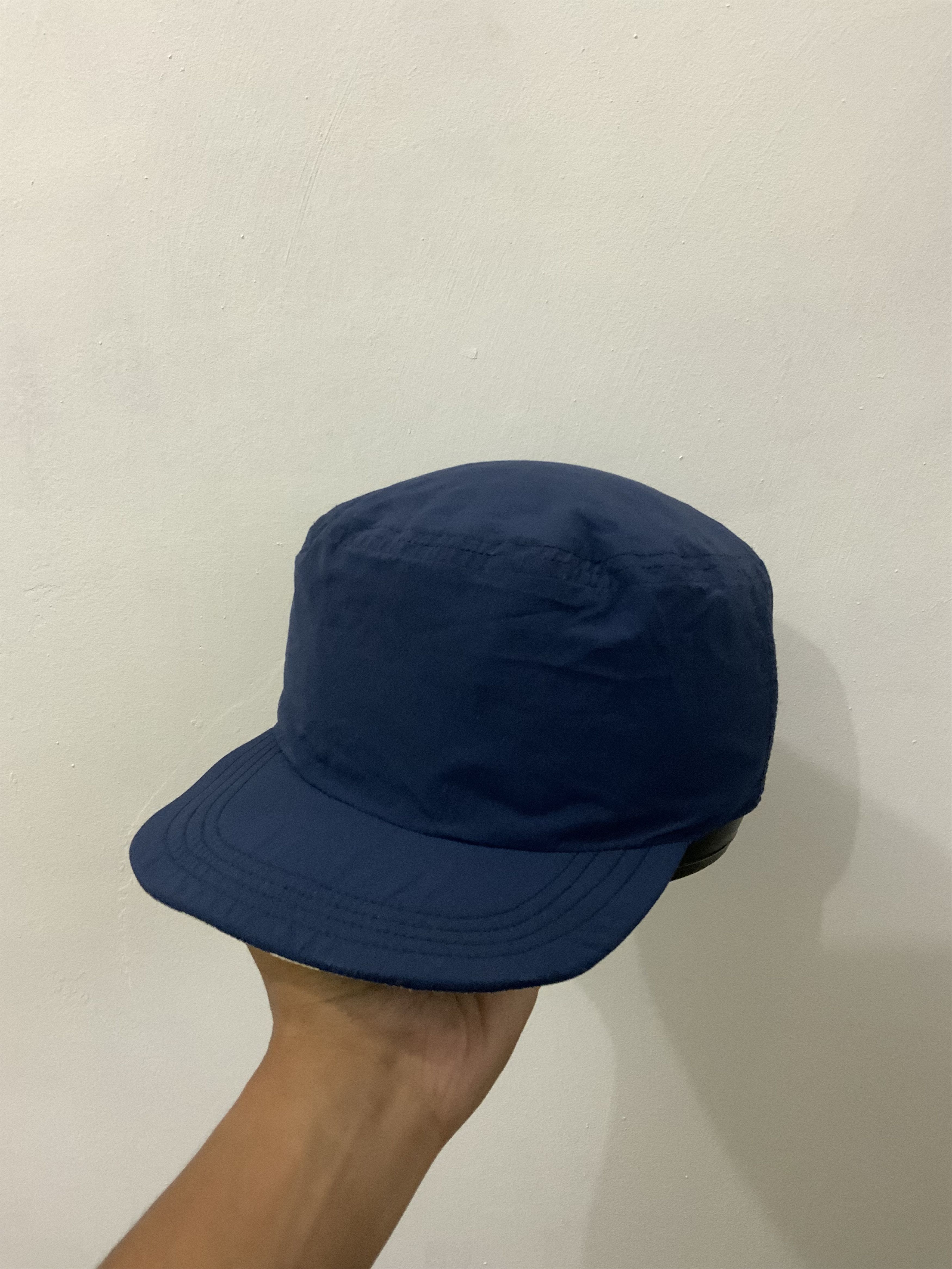 Japanese Brand Indigo Patchwork Art Reversible Hat Cap Size ONE SIZE - 9 Thumbnail
