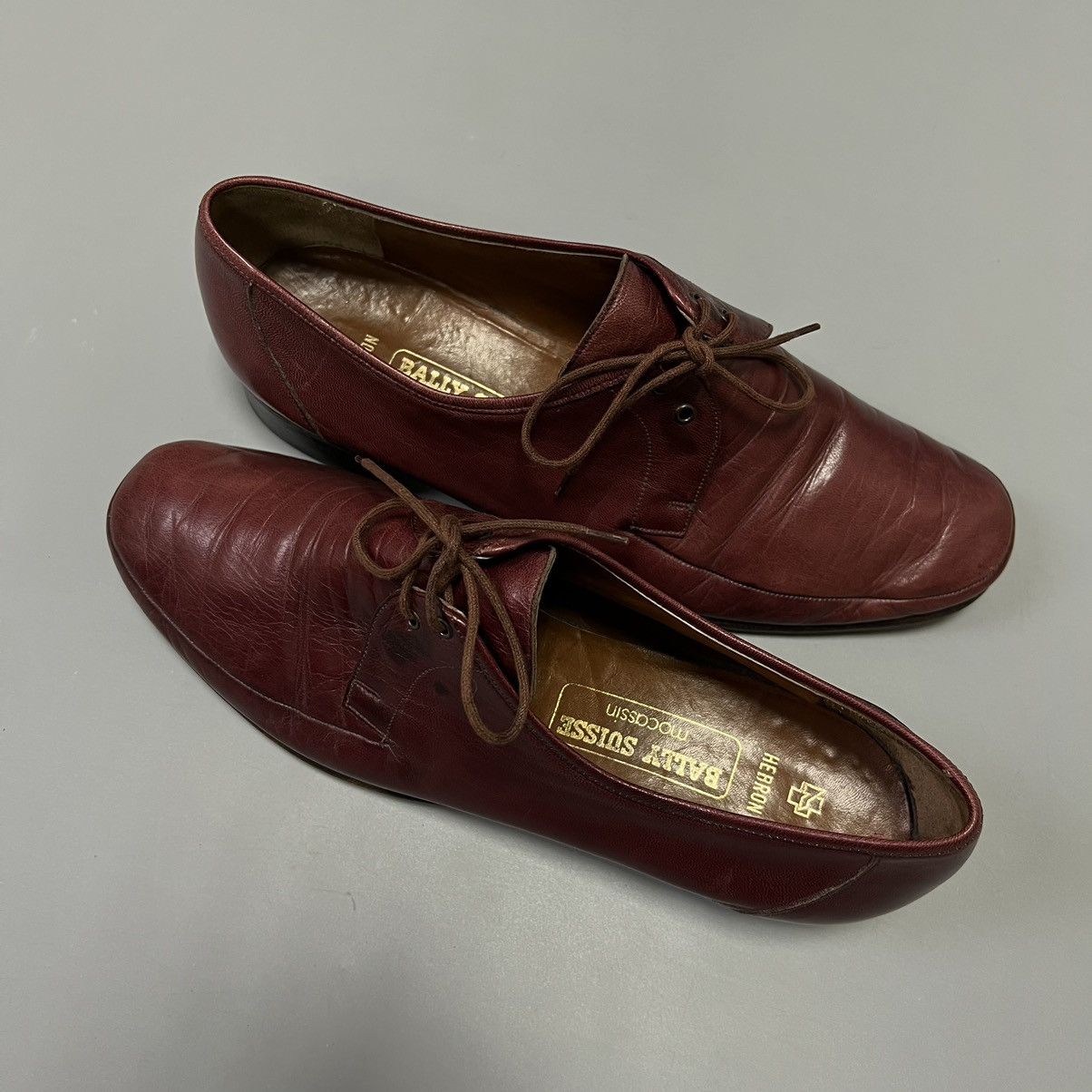 Bally Bally Vintage Leather Shoes HEBRON “moccasin” Size US 10 / EU 43 - 2 Thumbnail
