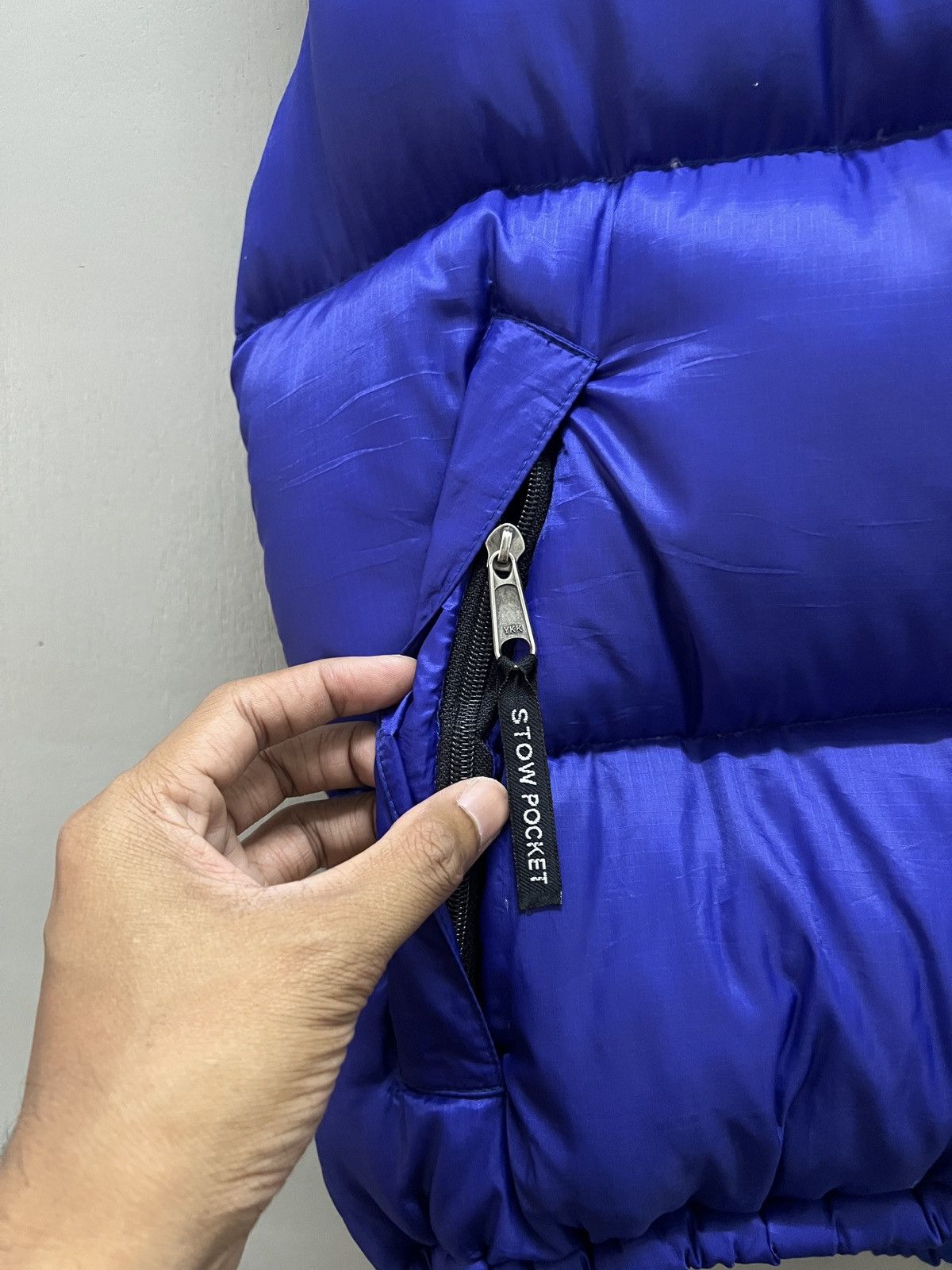 The North Face Vintage The North Face 700 Down Vest puffer blue black Size US M / EU 48-50 / 2 - 13 Thumbnail