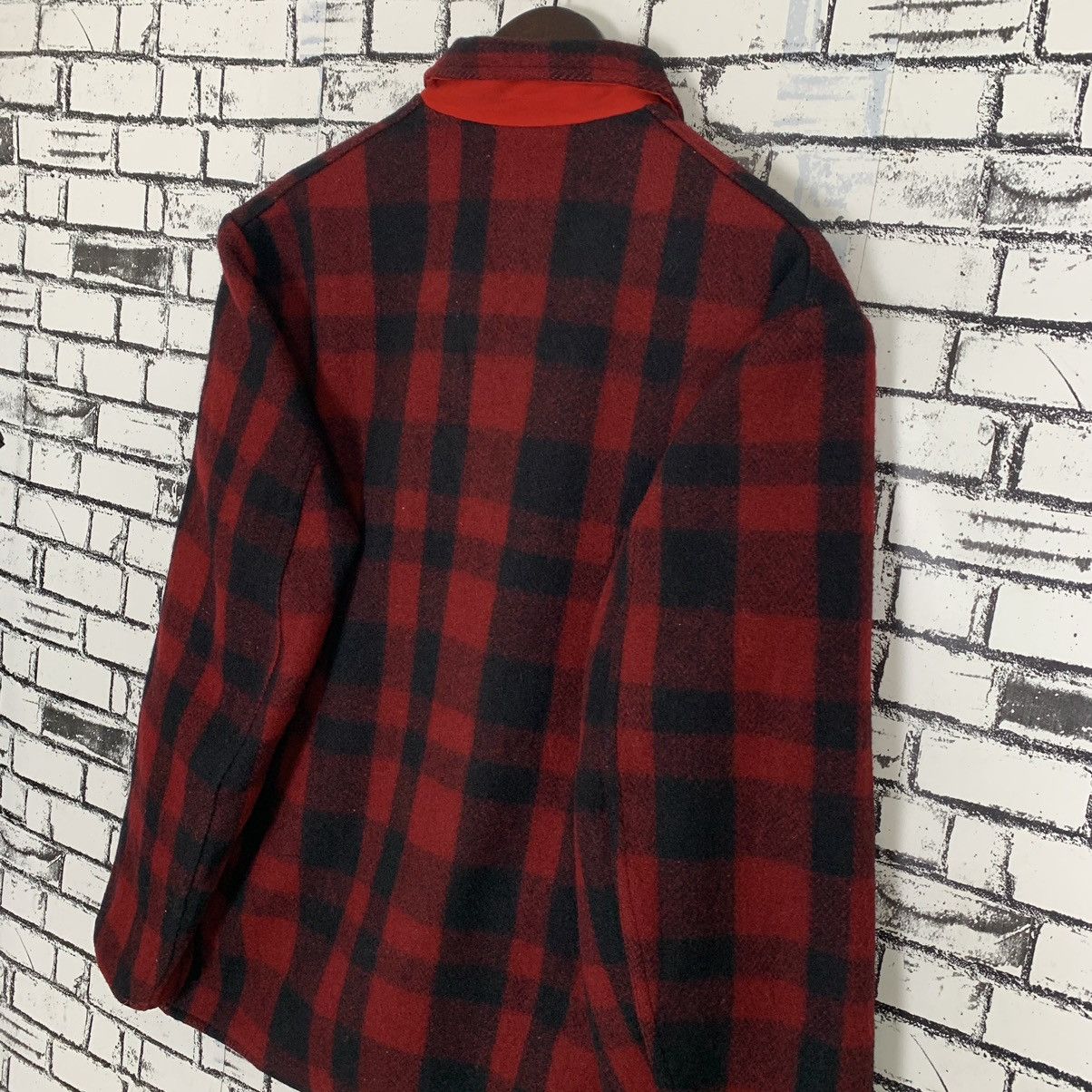 Japanese Brand × Vintage Japanese Brand Checkerboard Jacket Wool Jacket Size US L / EU 52-54 / 3 - 8 Thumbnail