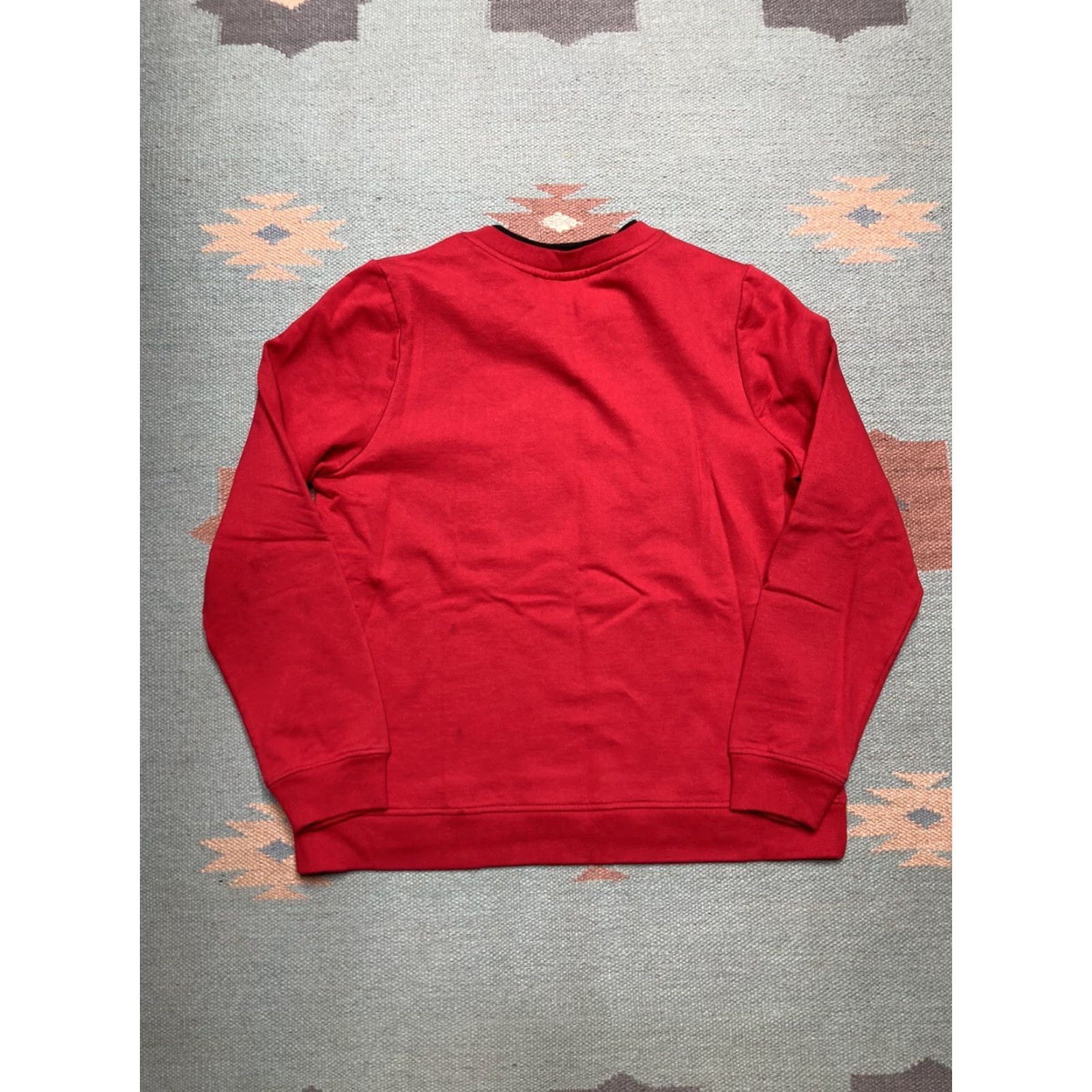 Vintage VINTAGE sweatshirt Men Crewneck Christmas Snowman Embroidered Red M 20” Pit to Pit 24” Length Size US M / EU 48-50 / 2 - 5 Thumbnail