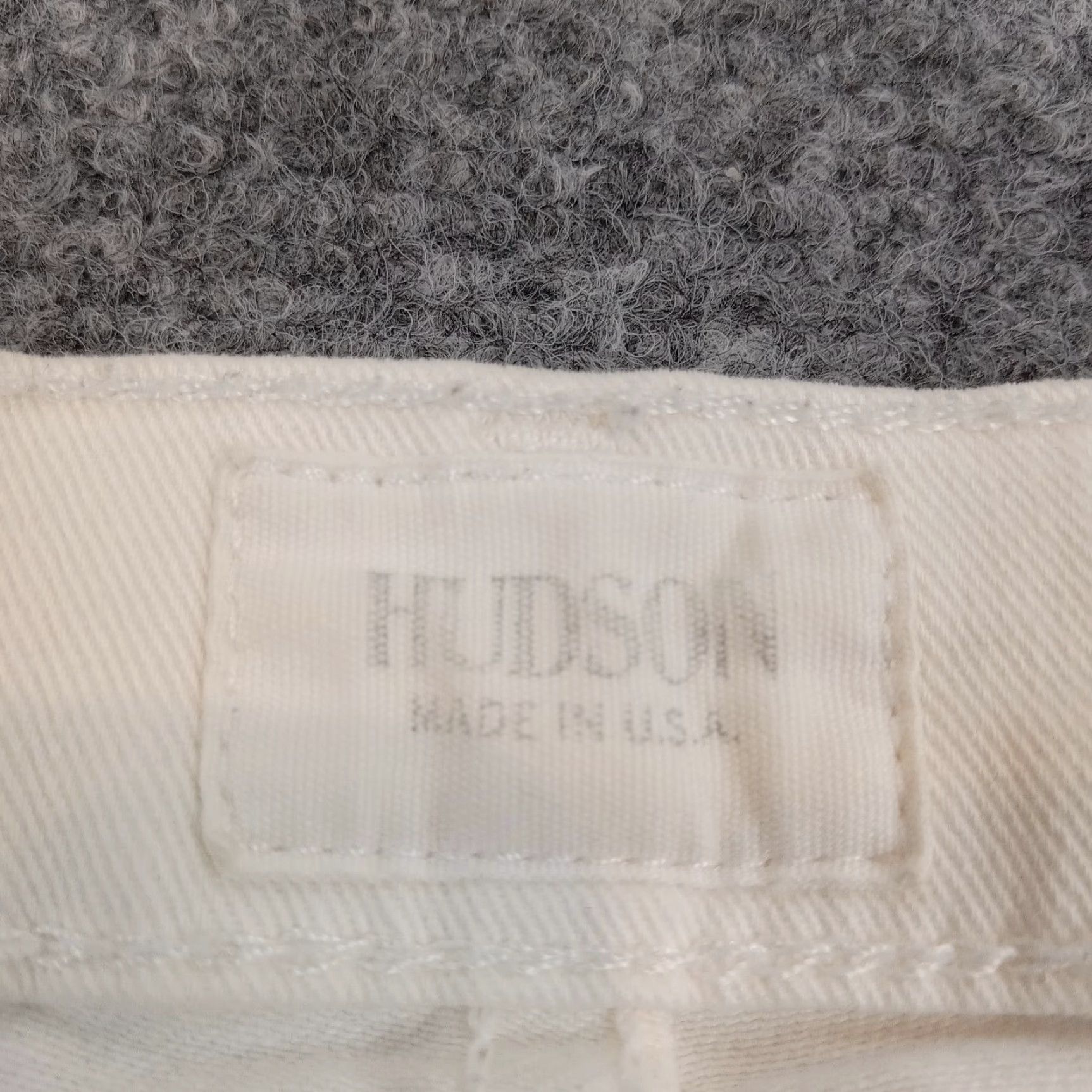 Hudson Hudson Jeans Women's White Denim Skinny Stretch Mid Rise Ankle Pockets Size 26 Size 27" / US 4 / IT 40 - 7 Thumbnail