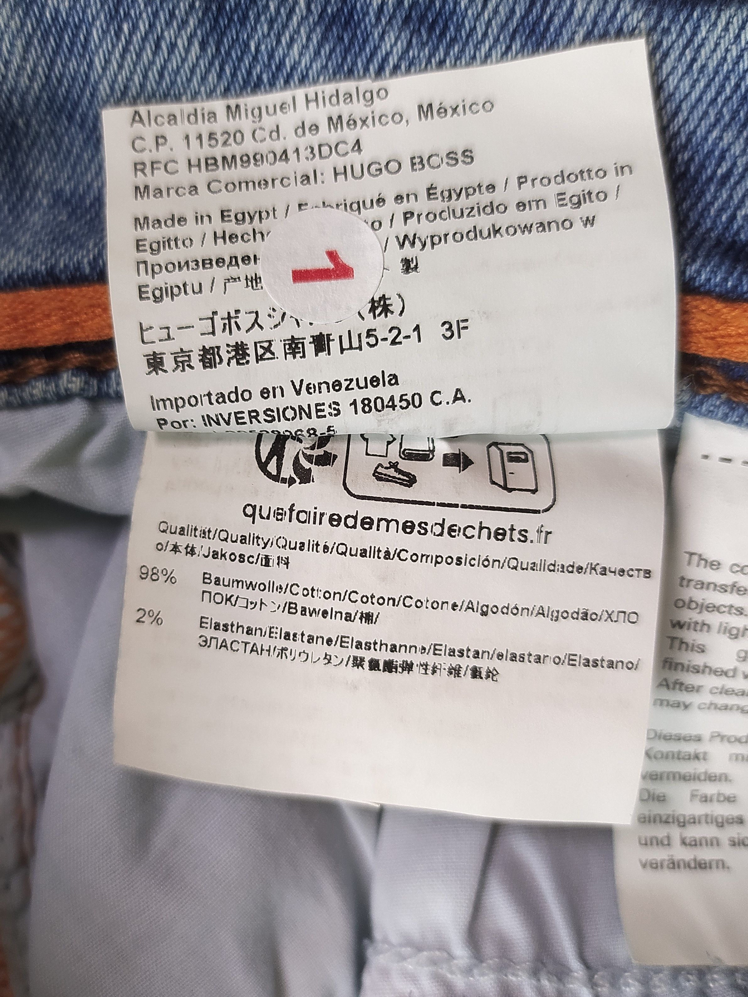 Hugo Boss HUGO BOSS DELAWARE Slim fit Jeans Free S T/6032 Size US 36 / EU 52 - 6 Thumbnail