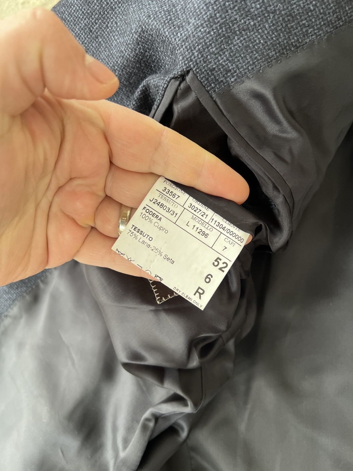 Canali Canali Blazer Size 52R - 6 Thumbnail