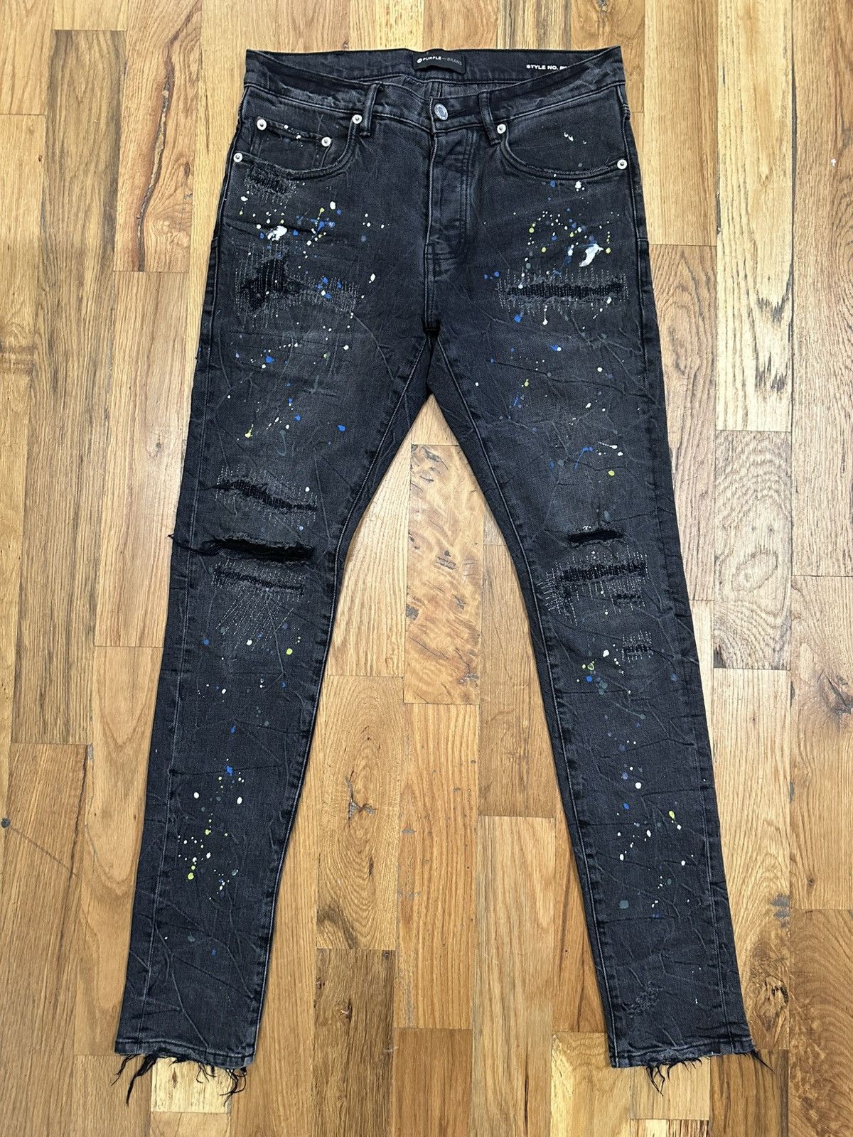 Purple Brand 🔥 DS Black Purple Brand Jeans - Size 30 - Iconic