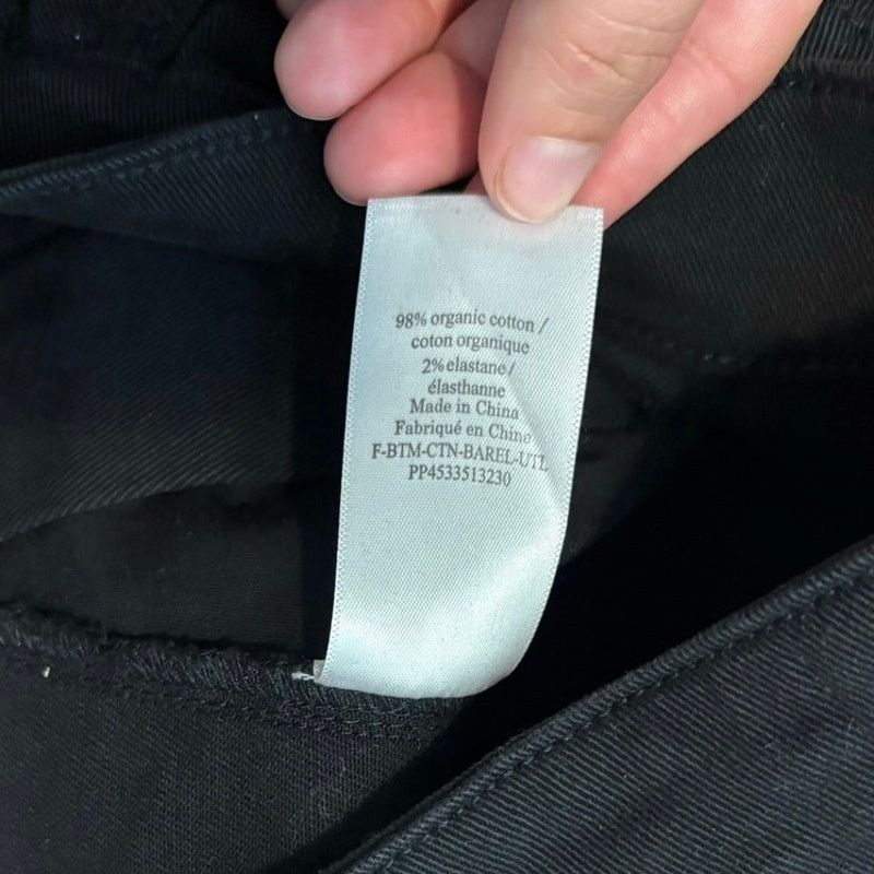 Everlane NWT Everlane The Barrel Pant In Black Size 00 Size 24" / US 00 / IT 34 - 6 Thumbnail