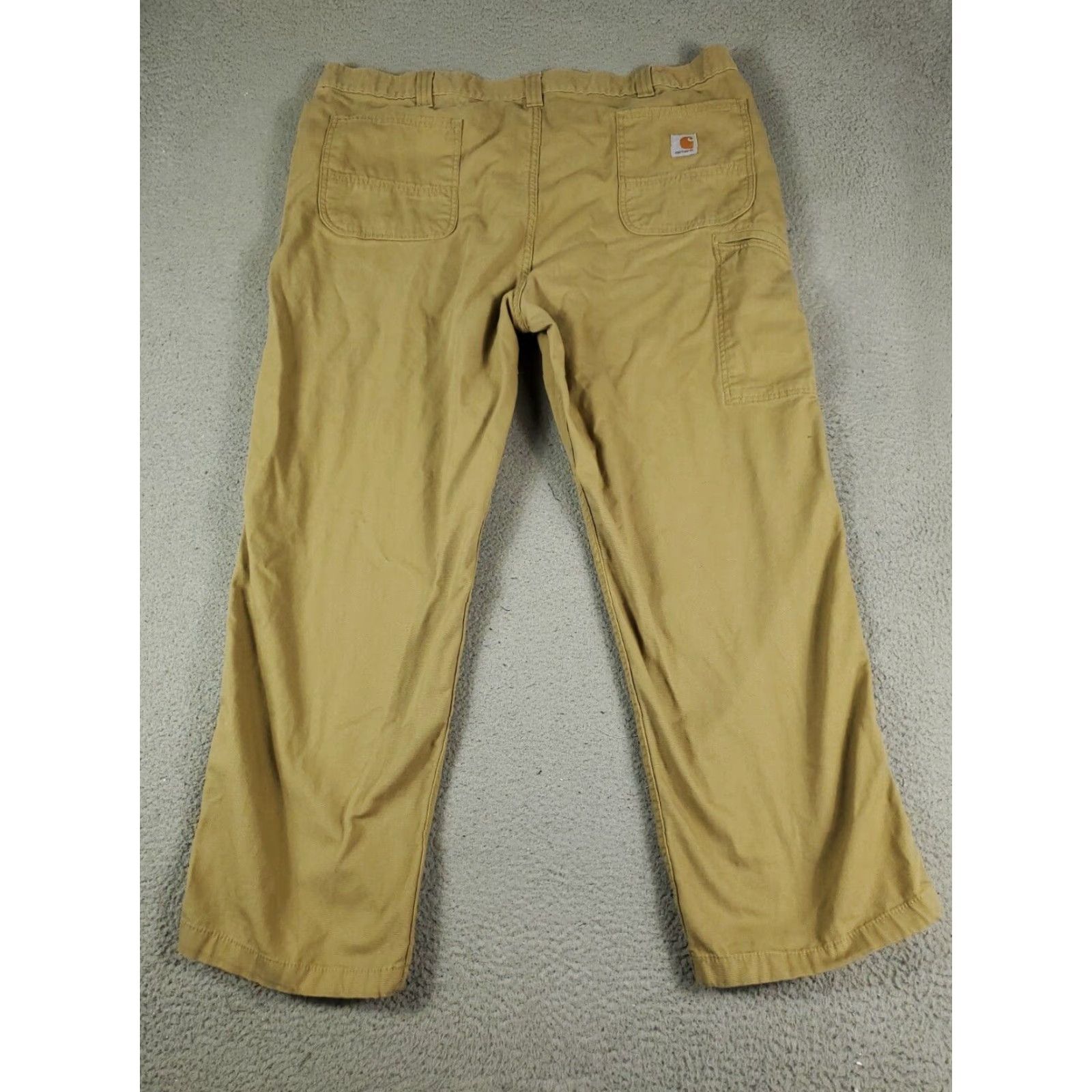 Carhartt Carhartt Utility Chino Pants Mens 44x30 Beige Relaxed Fit Cotton Trousers Size US 44 / EU 60 - 6 Thumbnail